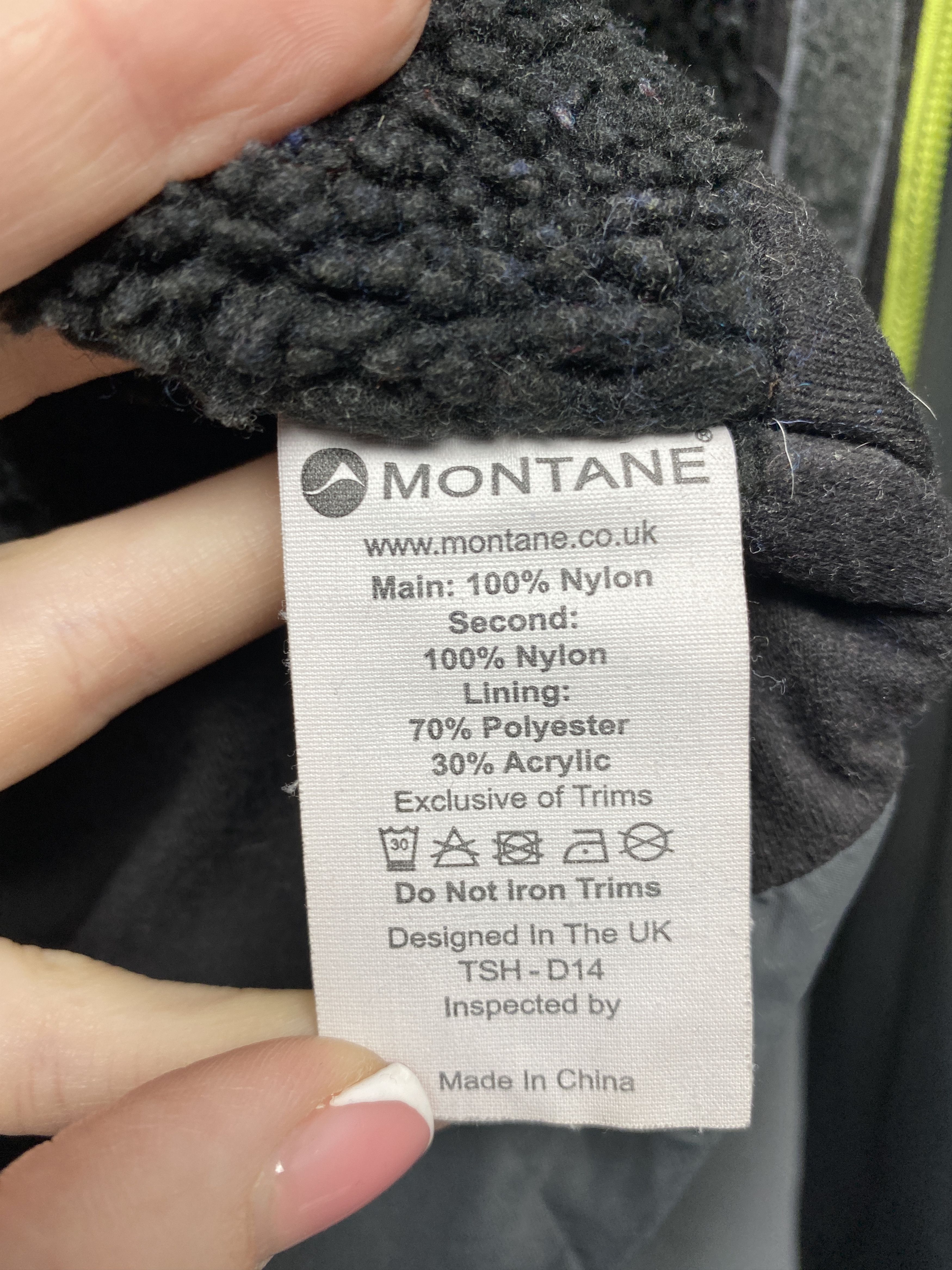 Montane Montane Vintage Mens Nylon Outdoor Jacket Size US S / EU 44-46 / 1 - 9 Thumbnail