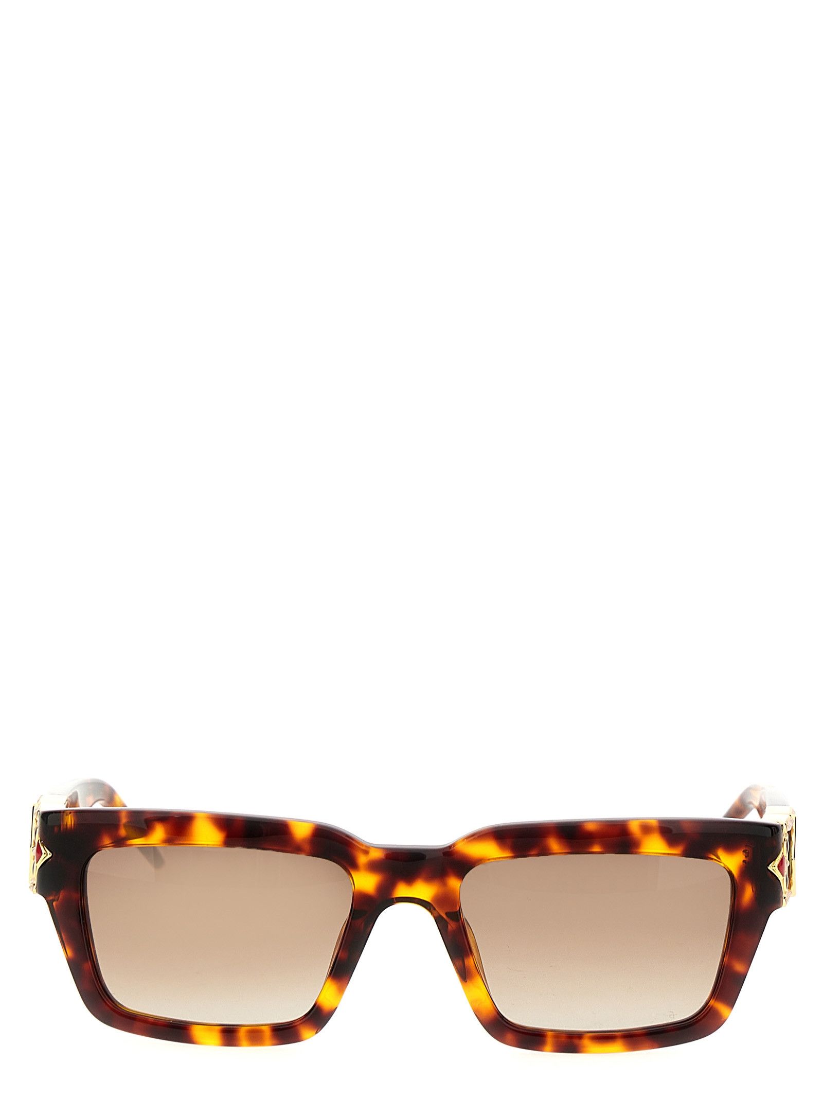 Casablanca 'The Tortoiseshell Square Metope' Sunglasses Size ONE SIZE - 1 Thumbnail