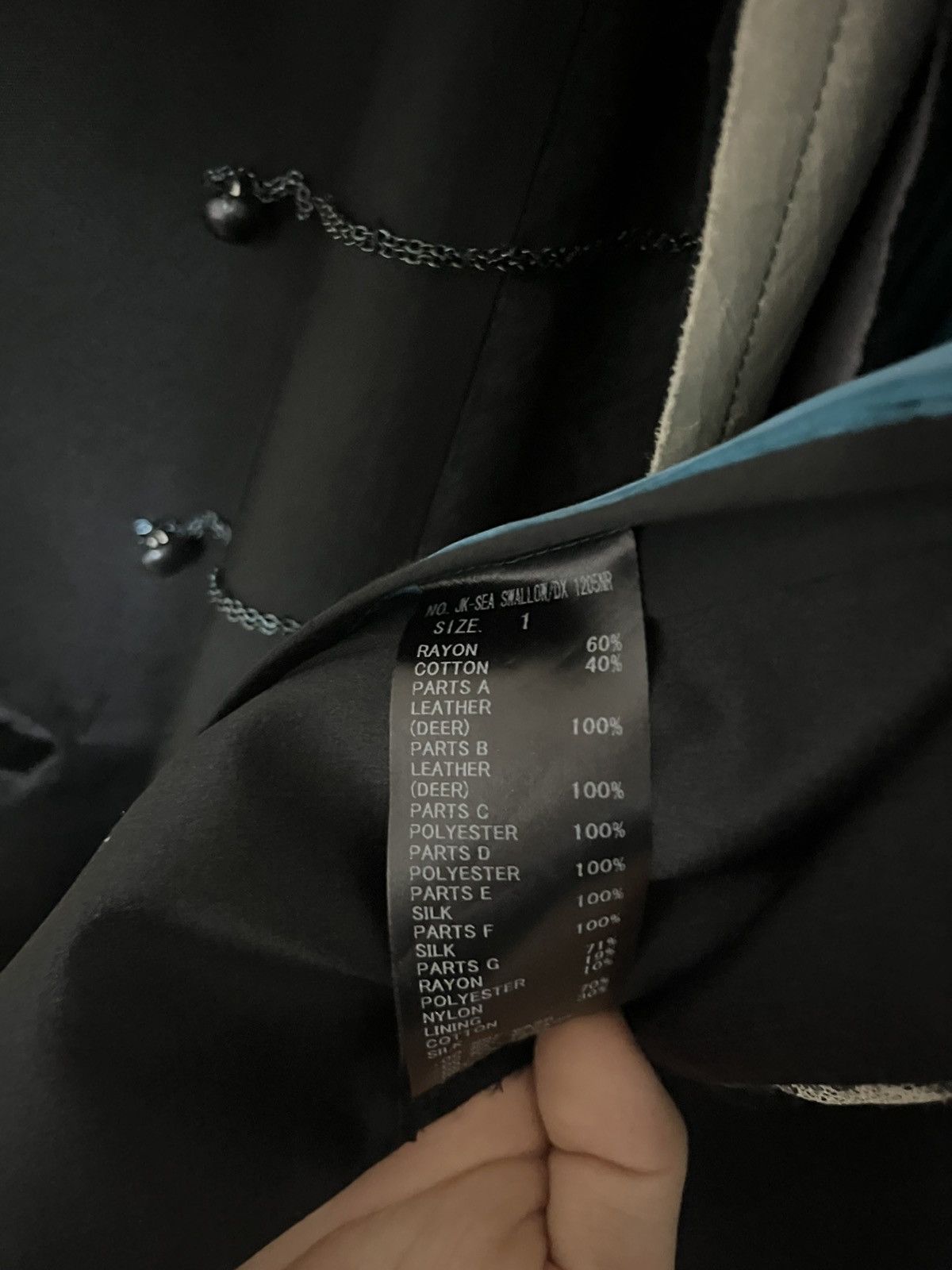 If Six Was Nine Got scammed If six was nine sea swallow jacket Size S / US 4 / IT 40 - 11 Thumbnail