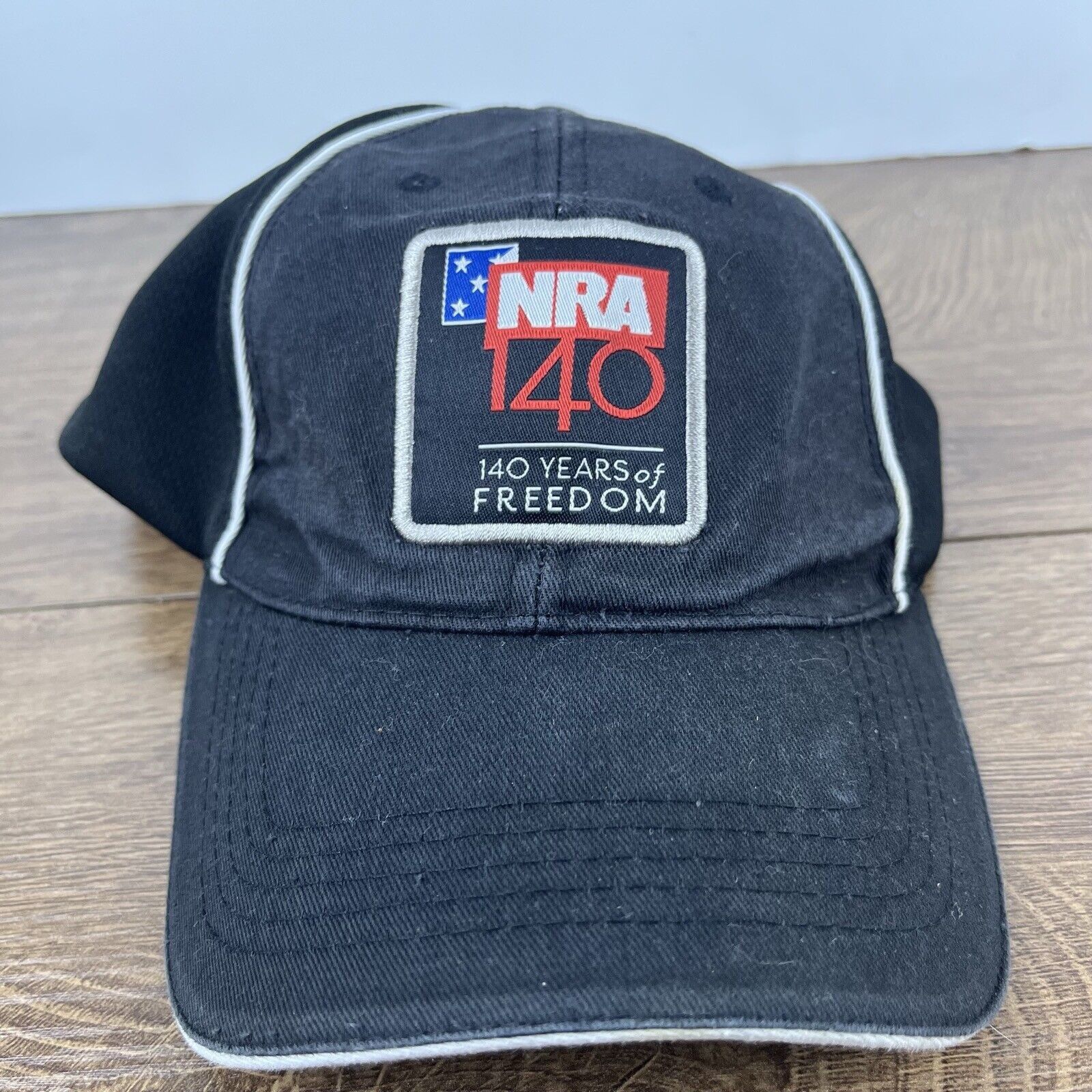 Other NRA 140 Years Hat Freedom Adjustable Hat Black Hat Adjustabl Size ONE SIZE - 3 Thumbnail