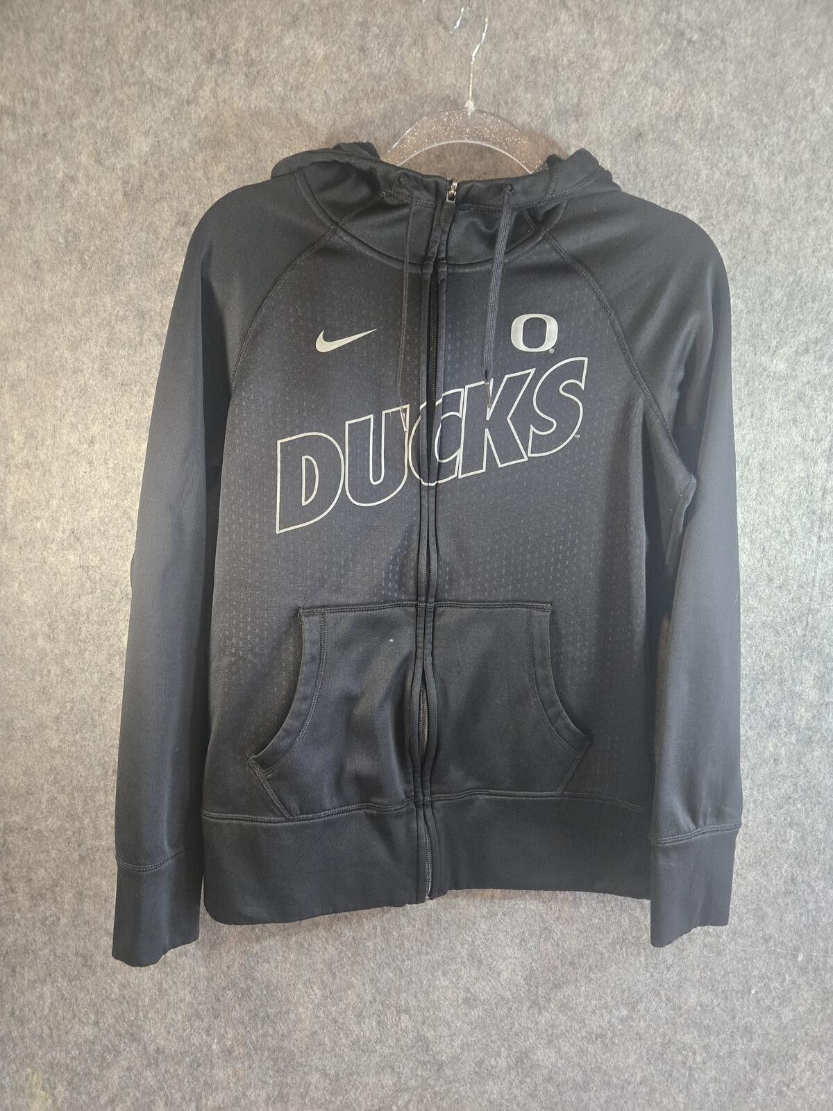 Nike Nike Oregon Ducks Therma-FIT Full Zip Hoodie Black Size ONE SIZE - 1 Thumbnail