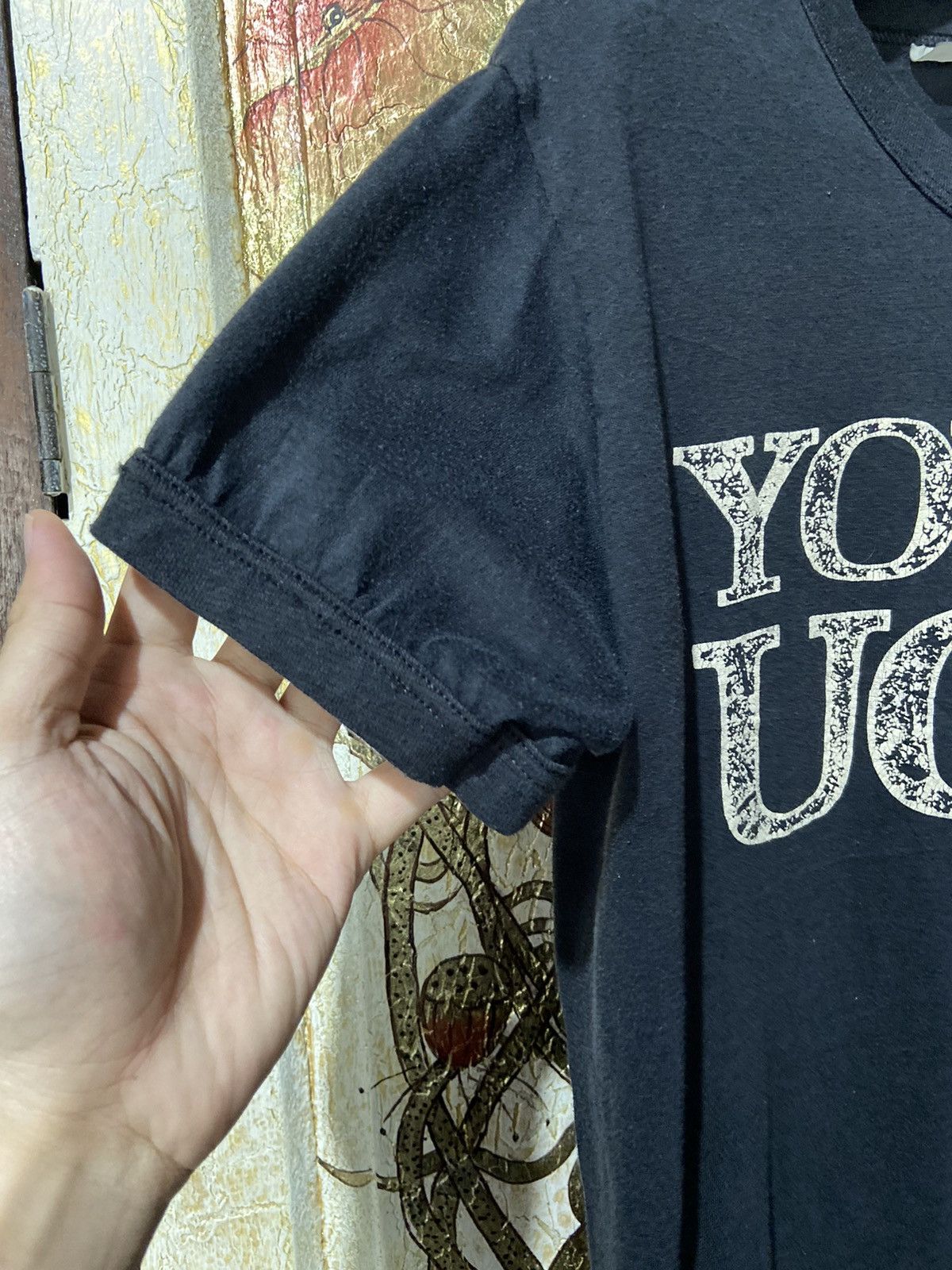 Vintage Vintage 80s You’re ugly single stitch navy t-shirt size M-l Size US M / EU 48-50 / 2 - 2 Thumbnail