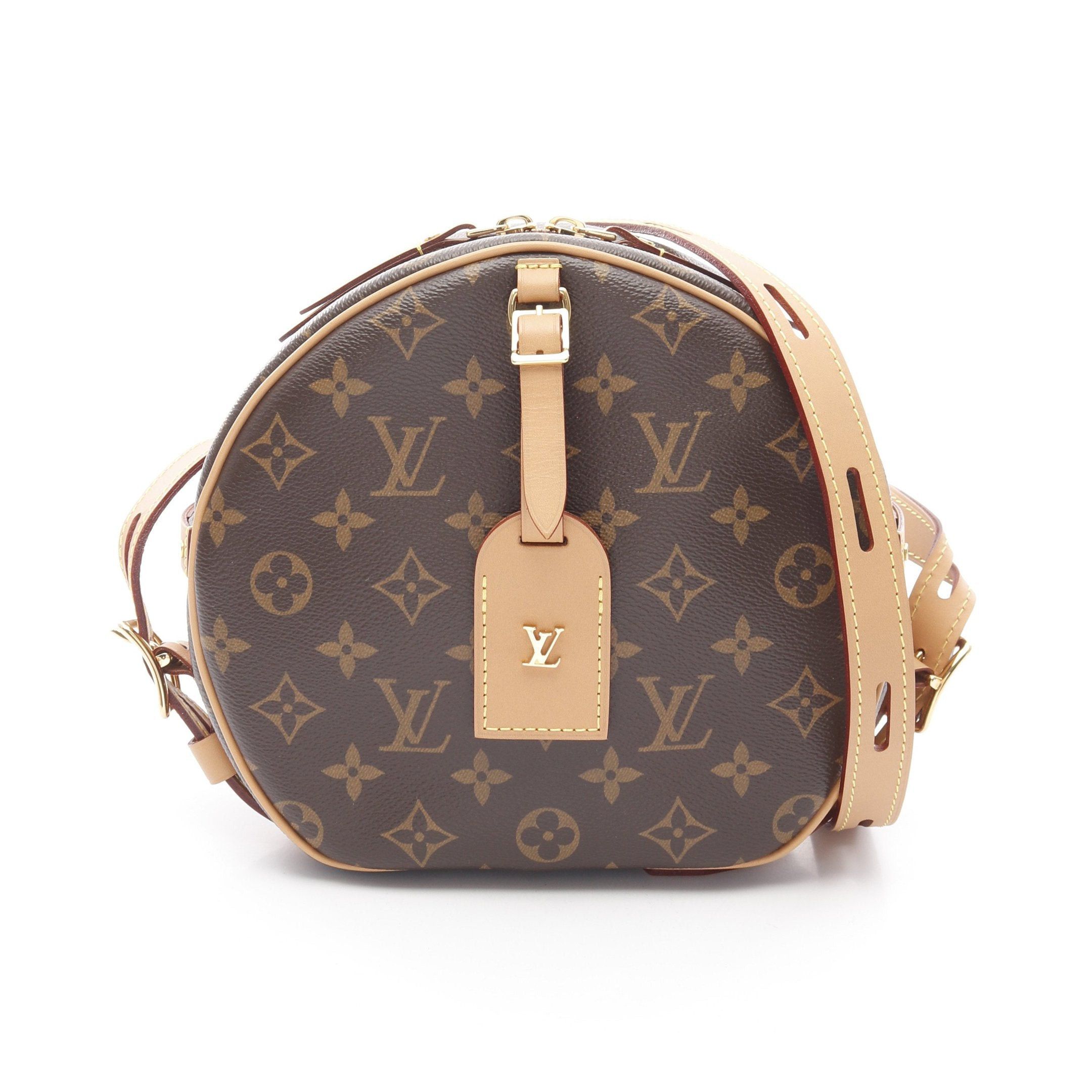 Louis Vuitton Louis Vuitton Boatt Chapeau Supple Mm Monogram Shoulder Bag Leather Brown Size ONE SIZE - 1 Thumbnail
