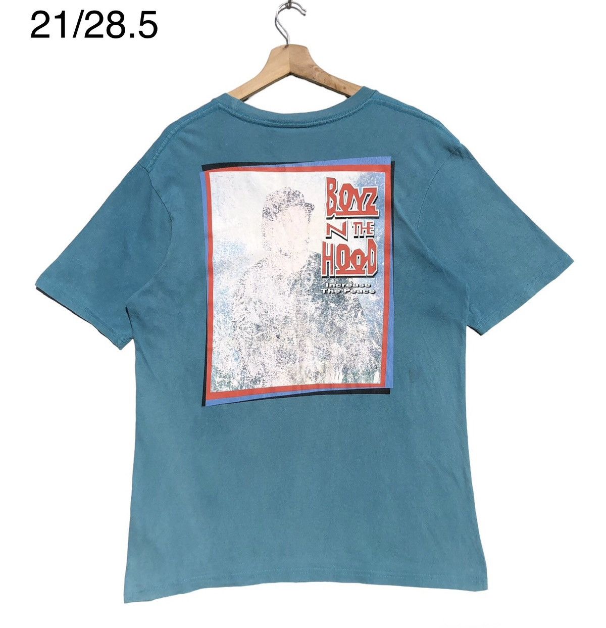 image of Movie x Vintage Boyz N The Hood in Faded Blue, Men's (Size Large)