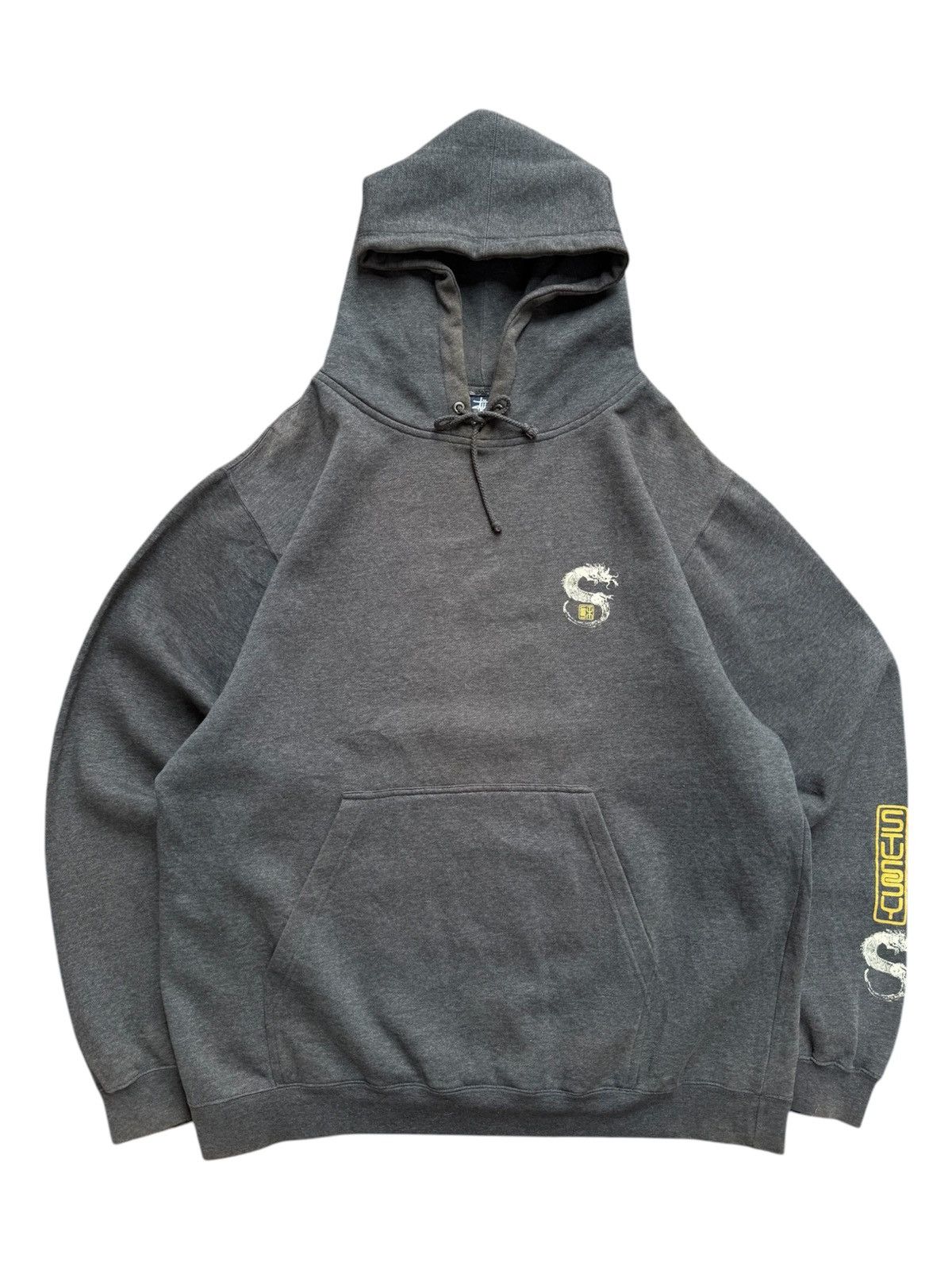 Stussy 90s STUSSY DRAGON 🐉Ripoff Chinese Traditional Rare XL Hoodie Size US XL / EU 56 / 4 - 2 Thumbnail
