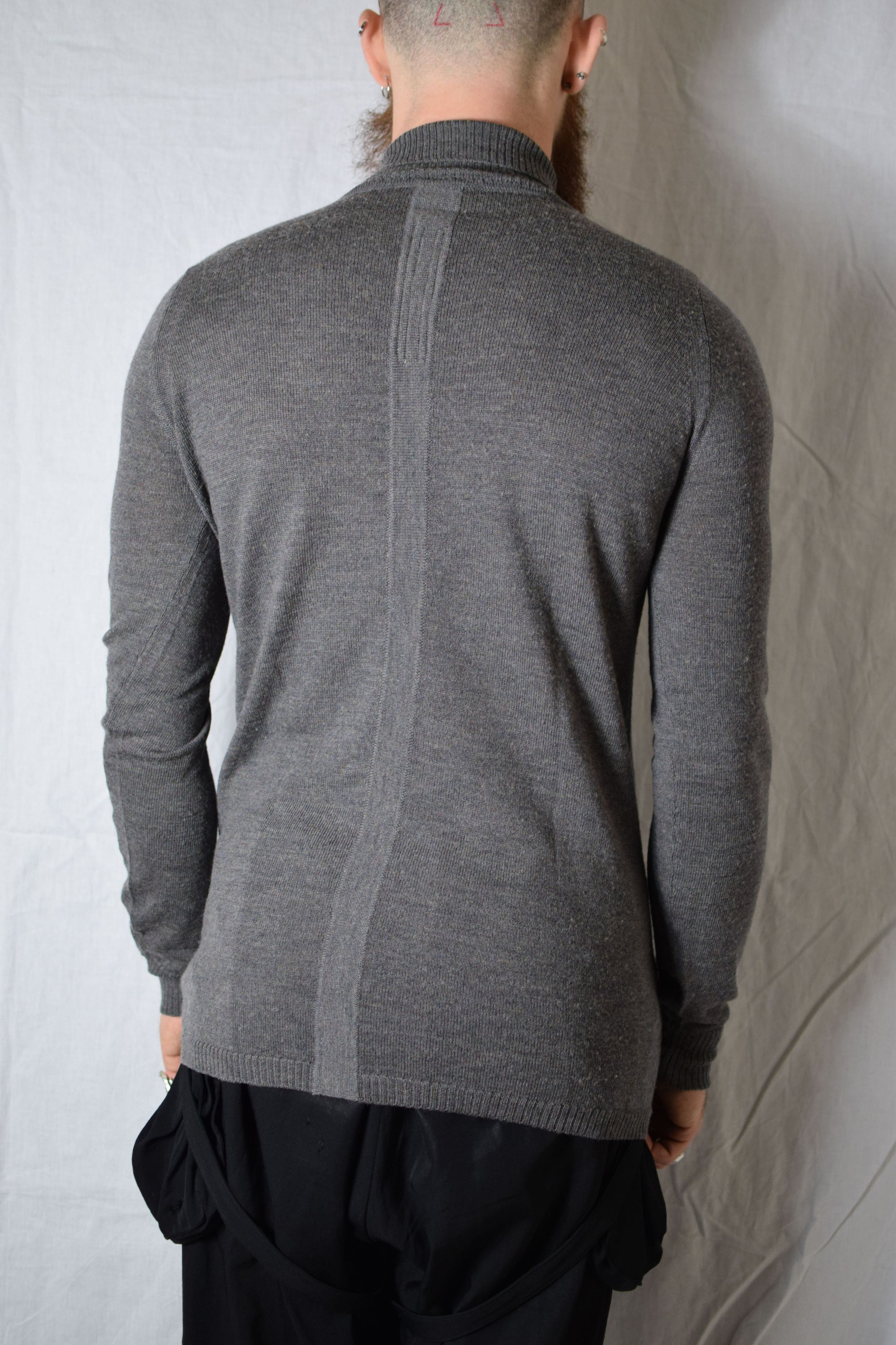 Rick Owens Rick Owens AW11 Limo Turtleneck - RU2655-MEL Size US M / EU 48-50 / 2 - 7 Thumbnail