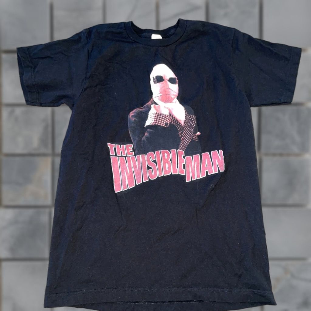 Tultex The Invisible Man T-Shirt Black Medium 18x27.5 Size US M / EU 48-50 / 2 - 1 Thumbnail