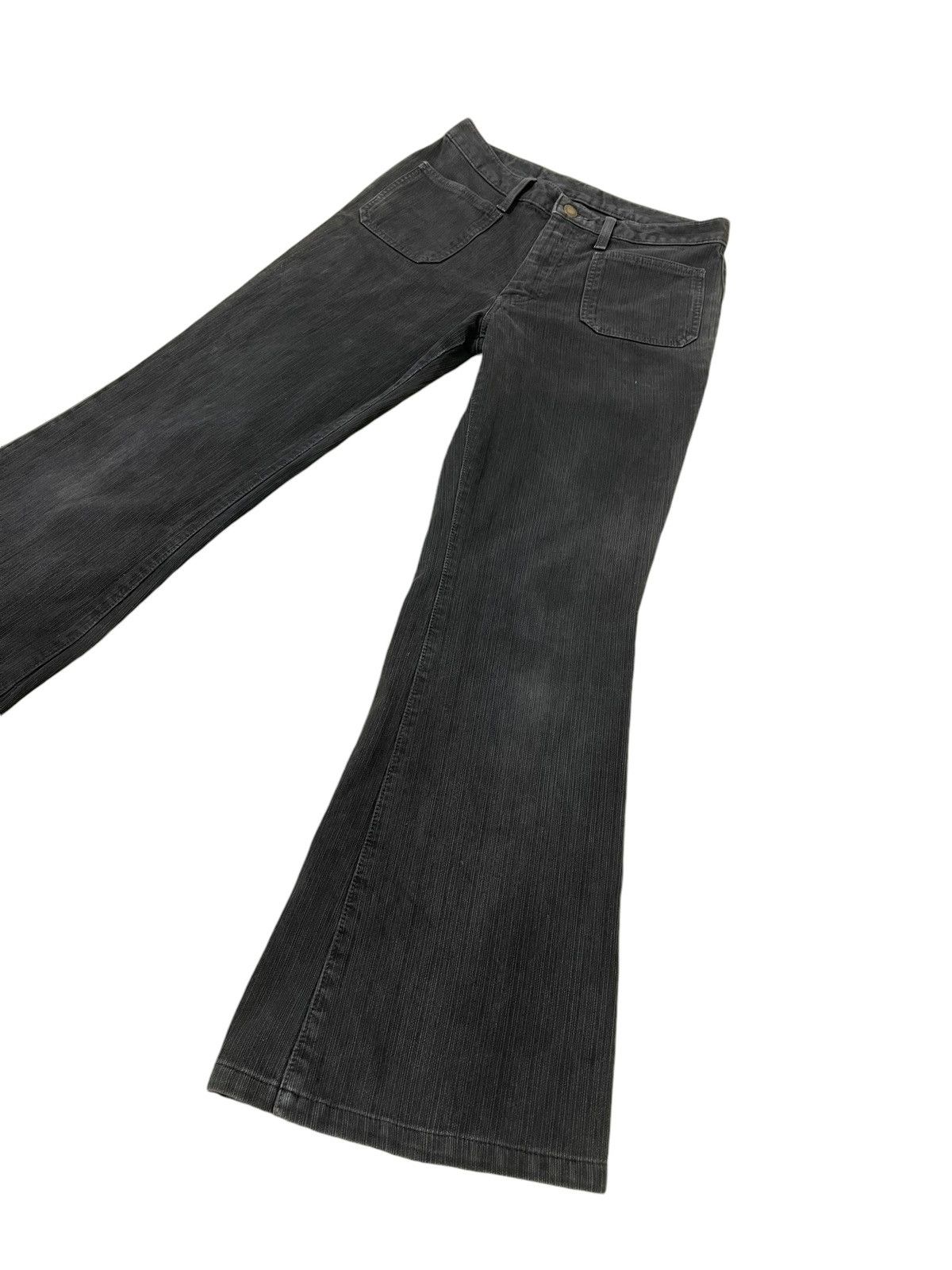 Japanese Brand Flare Jeans Blue Way Japan Faded Boot Cut 1🟦4 Size US 28 / EU 44 - 12 Thumbnail