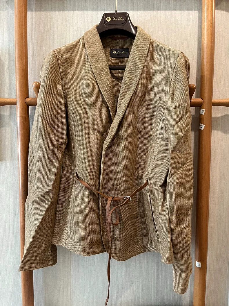 Loro Piana LORO PIANA Flaxen tailcoat Size XS / US 0-2 / IT 36-38 - 2 Thumbnail