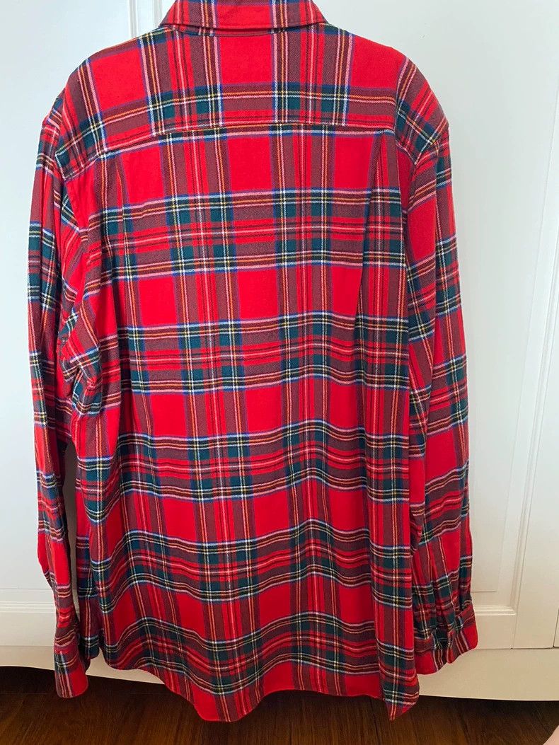 Comme des Garcons Comme Des Garcons Tartan flannel red and green plaid shirt Size M / US 6-8 / IT 42-44 - 2 Thumbnail
