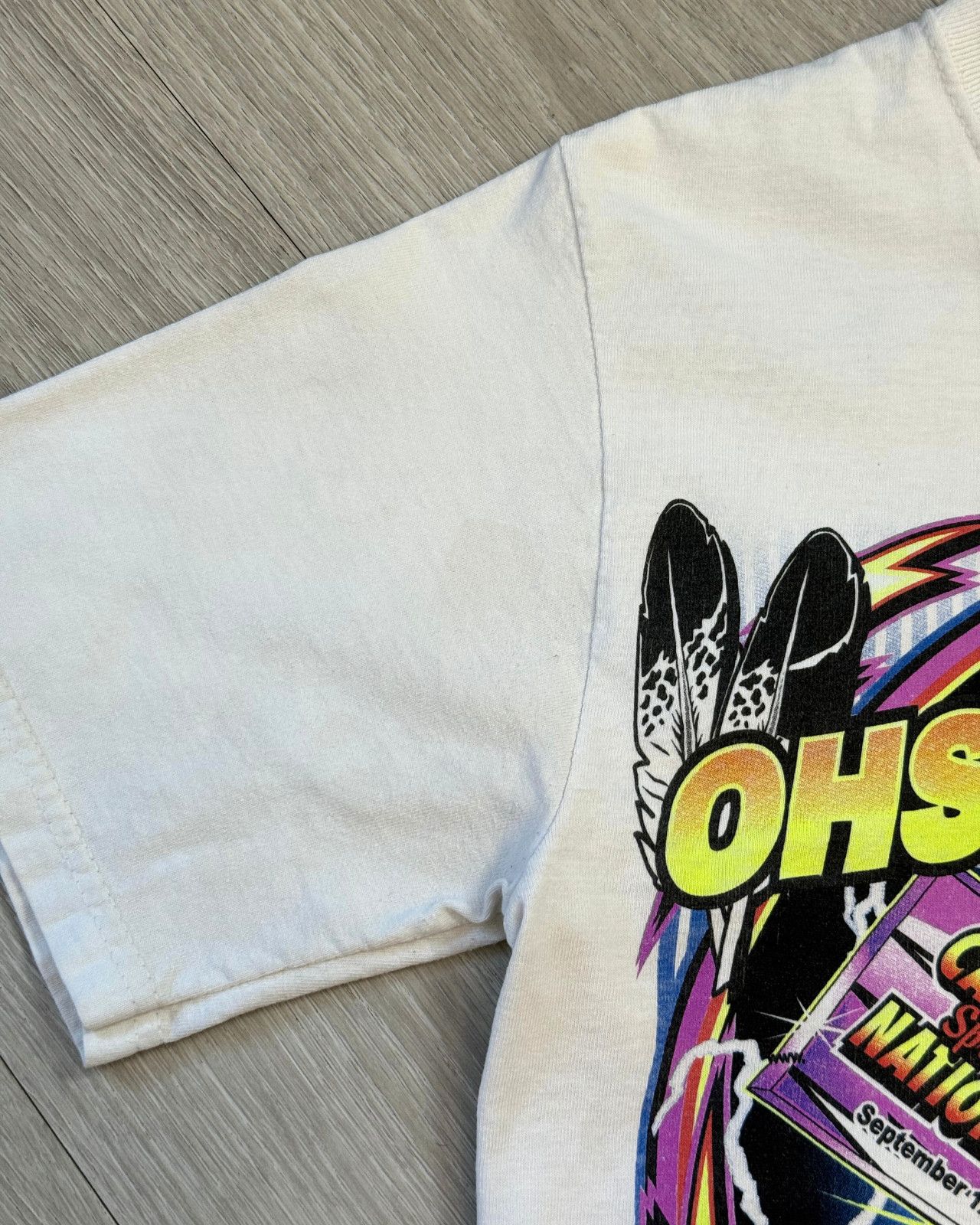Vintage Rare 2008 Ohsweken Canadian Sprint Car Nationals T-Shirt - S Size US S / EU 44-46 / 1 - 6 Thumbnail