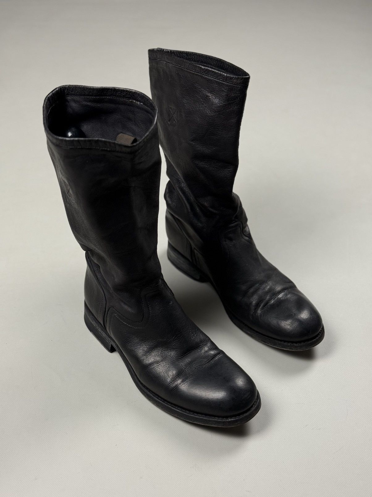 Jean Baptiste Rautureau Jean-Baptiste Rautureau Avant-Garde Leather Boots Shoes Size US 8 / EU 41 - 5 Thumbnail