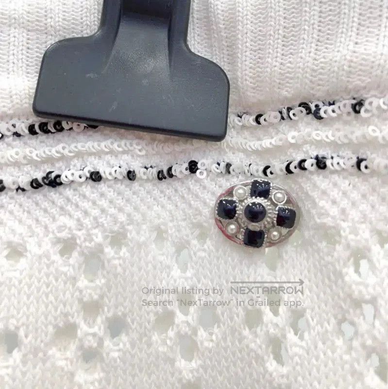 Chanel Chanel White Cotton Women's Skirt . Size 30" / US 8 / IT 44 - 5 Thumbnail