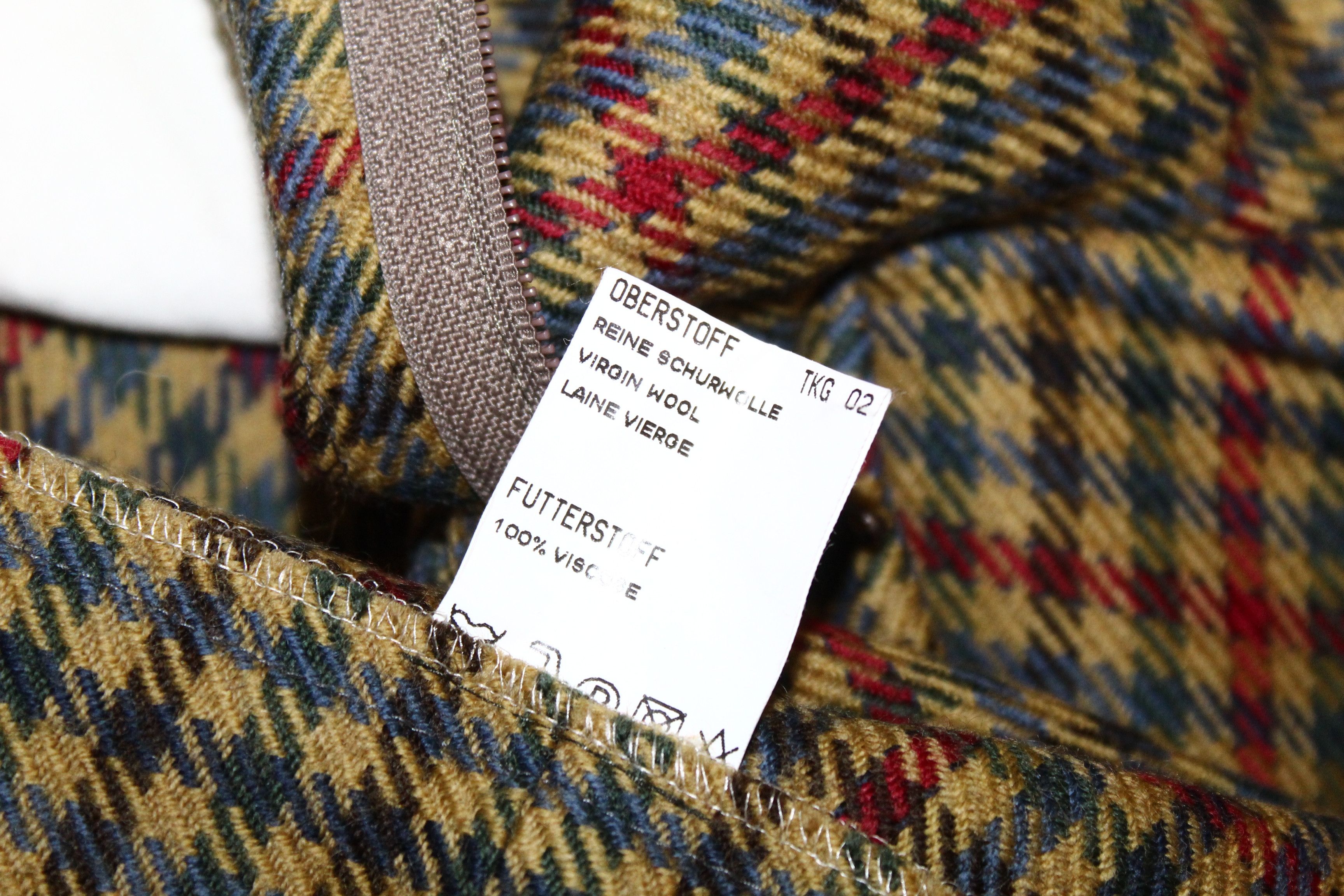 Burberry Burberrys For Terner Hanover Jetted Pockets Houndstooth Pant Size US 31 - 11 Thumbnail