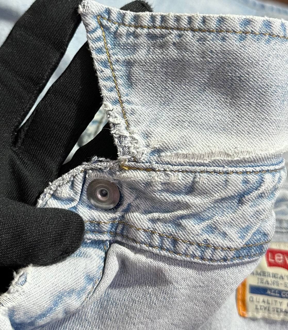 Levi's Levi's vintage Jean Shirt Denim Long Sleeve Blue Size US XL / EU 56 / 4 - 8 Thumbnail