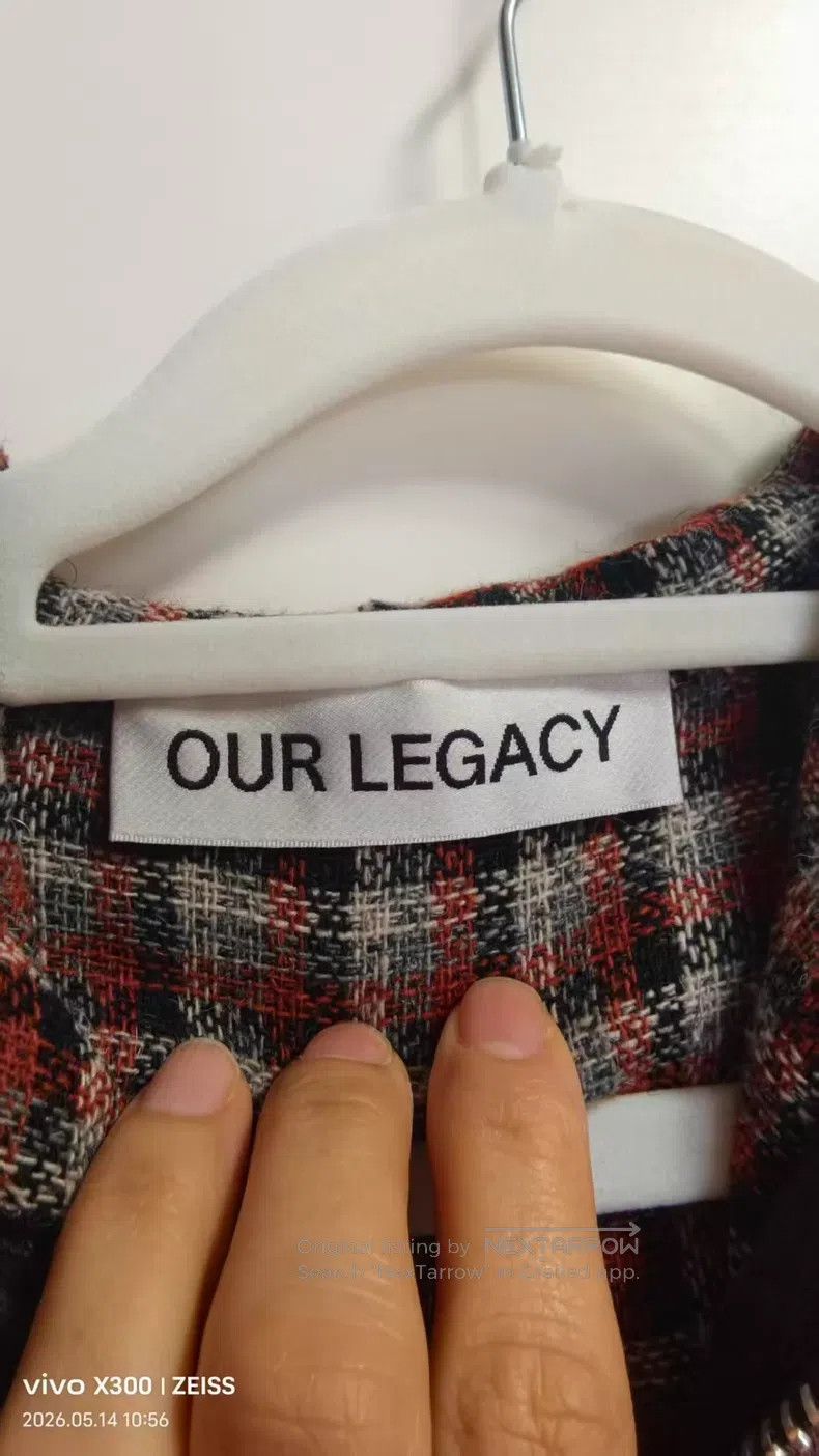 Our Legacy Our Legacy Mohair Tweed Checkered Hooded Jacket Size US S / EU 44-46 / 1 - 3 Thumbnail