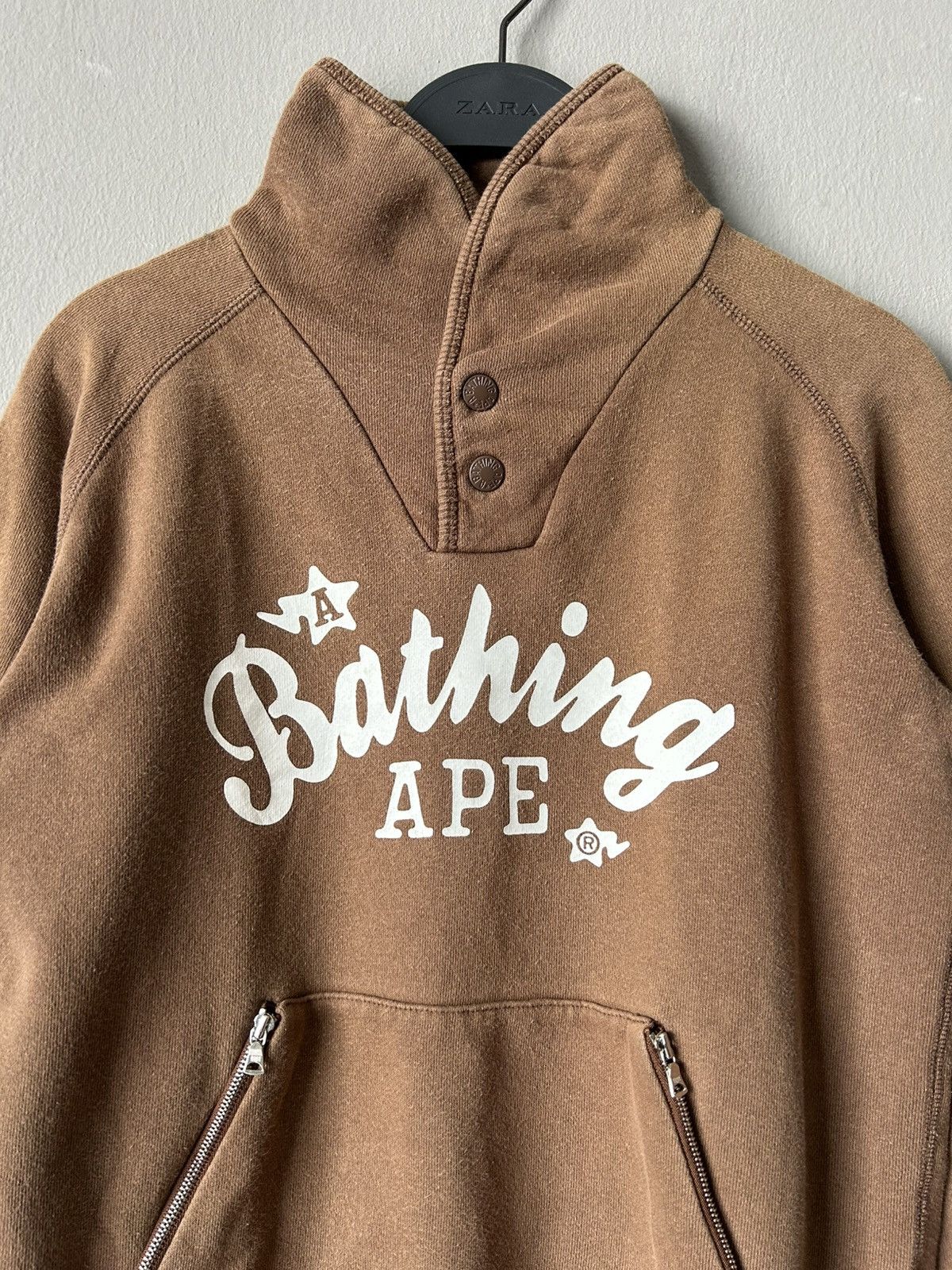 Bape Bape Brown Bathing Sweatshirt Size XS / US 0-2 / IT 36-38 - 4 Thumbnail