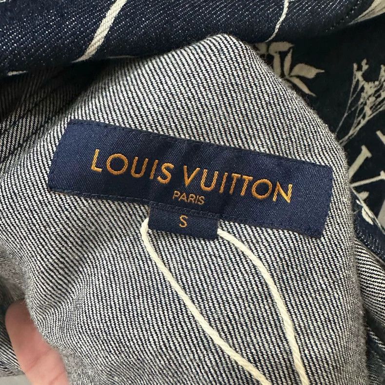 Louis Vuitton Louis Vuitton Wheat ear print full print denim classic sho Size US S / EU 44-46 / 1 - 4 Thumbnail