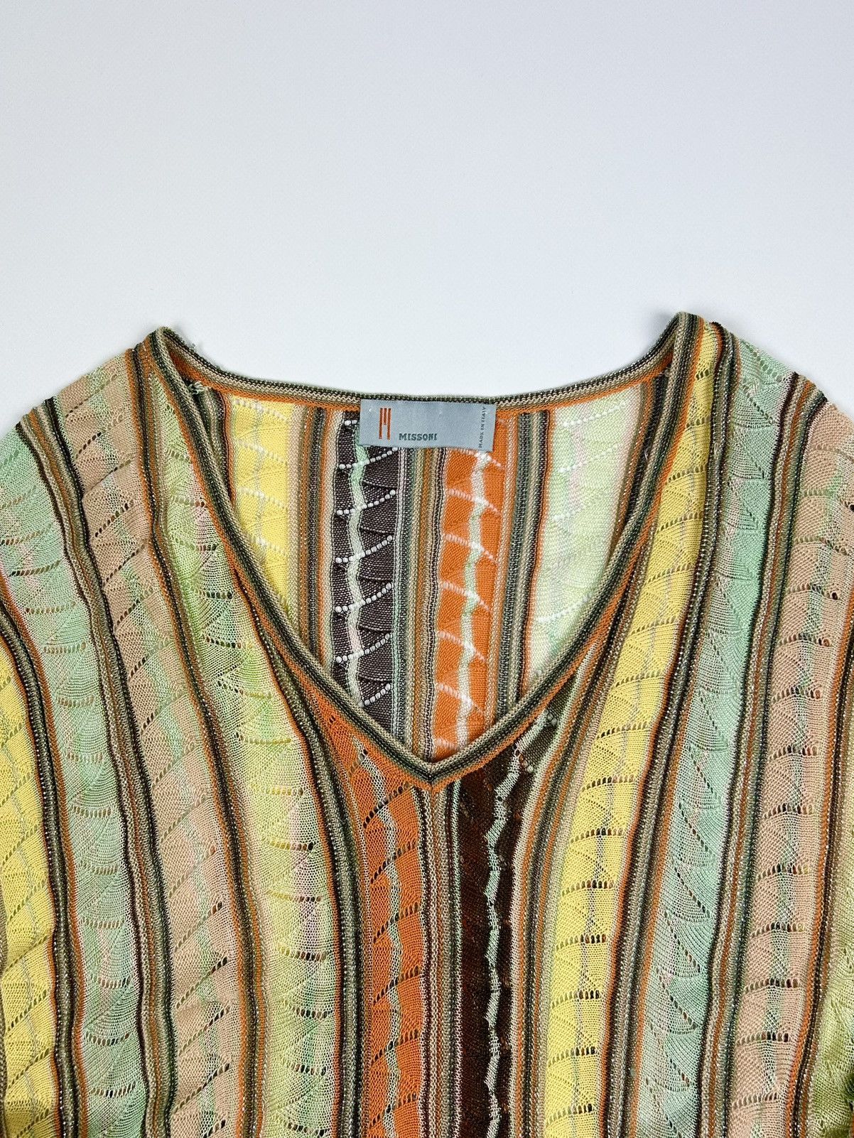 Coogi × Missoni × Vintage Vintage Missoni Blouses women’s Knitted Sweater Size M / US 6-8 / IT 42-44 - 8 Thumbnail