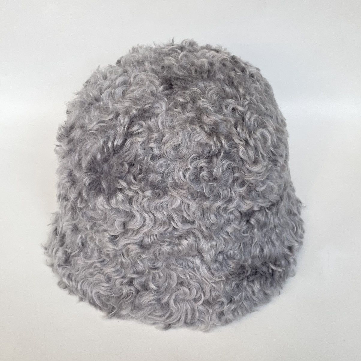 Miu Miu Late 2000s Violet Mohair Bucket Hat Size ONE SIZE - 5 Thumbnail