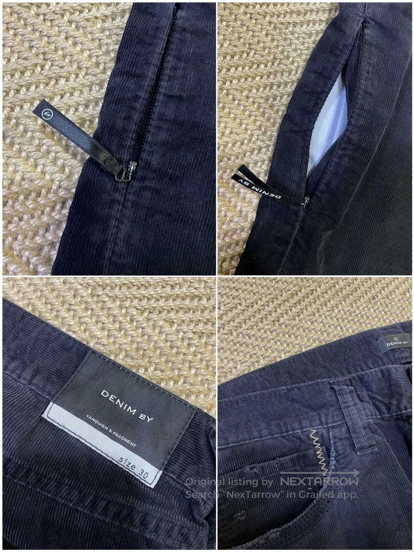 Fragment Design Vanquish Fragment Corduroy Distressed Pants. Size US 30 / EU 46 - 7 Thumbnail