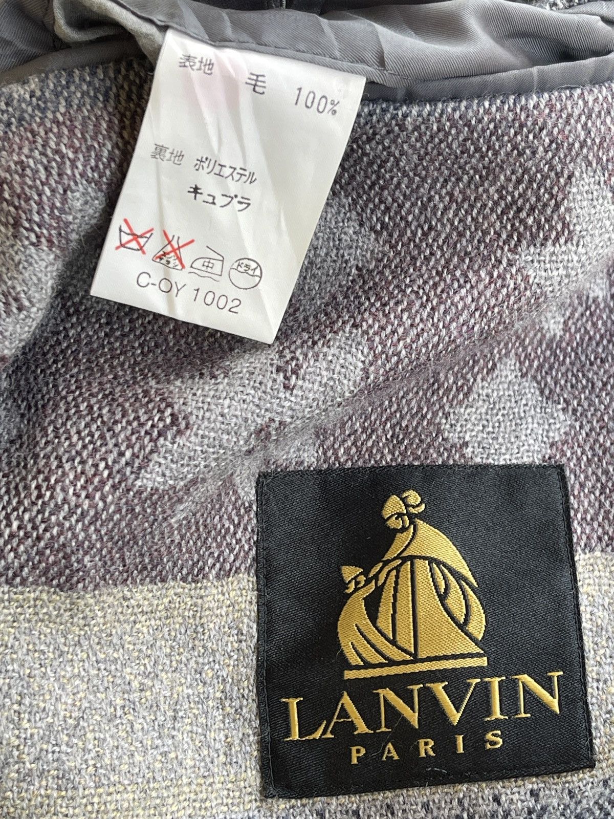 Lanvin Lanvin Luxury Wool Cashmere Trench Coat Size US S / EU 44-46 / 1 - 5 Thumbnail