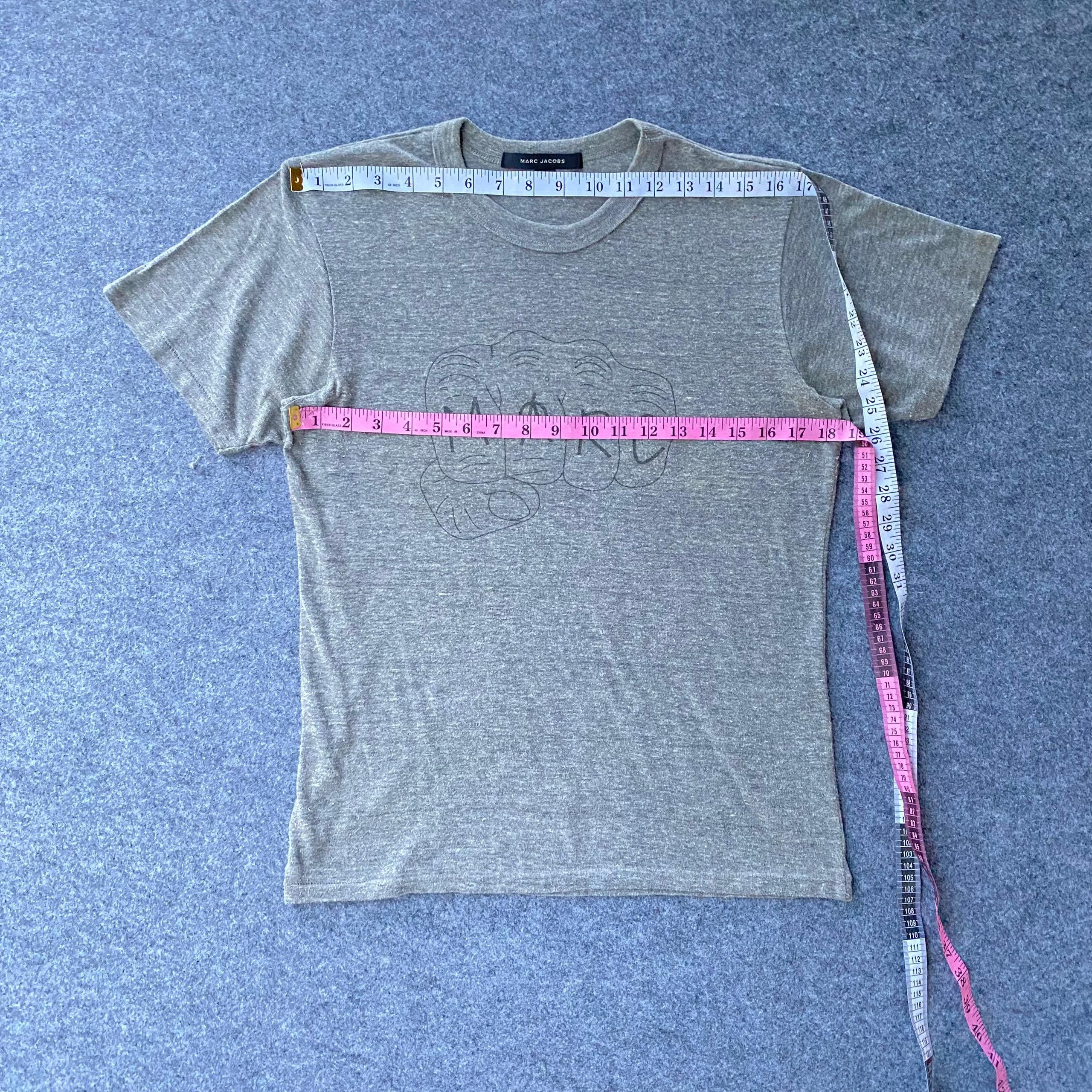 Marc Jacobs Vintage Marc Jacob Rayon Tshirt Size US M / EU 48-50 / 2 - 4 Thumbnail