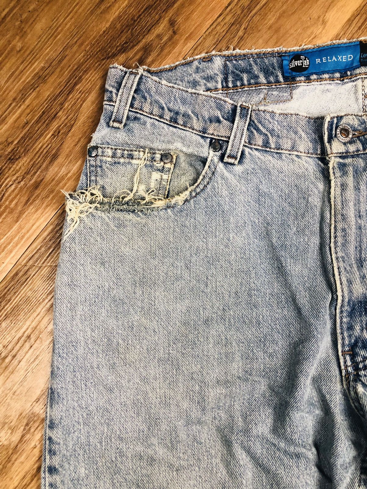 Levi's Levi’s SilverTab Distress Jeans (36) Size US 35 - 5 Thumbnail