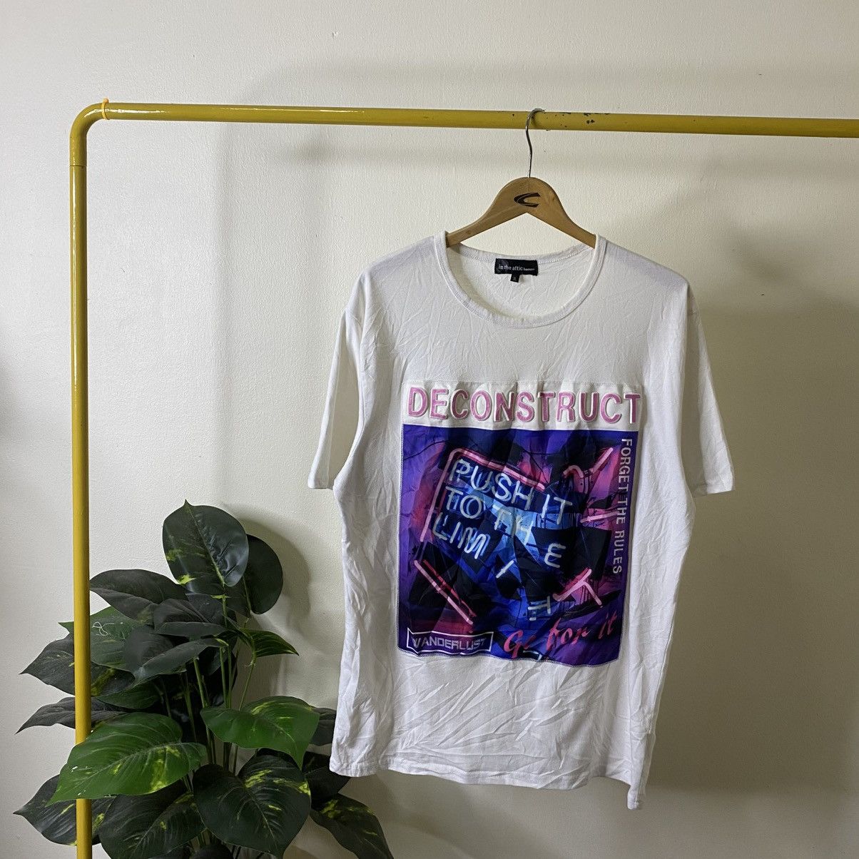In The Attic In The Attic Homme Cyber Gothic Punk Grunge T Shirt Size US L / EU 52-54 / 3 - 1 Thumbnail