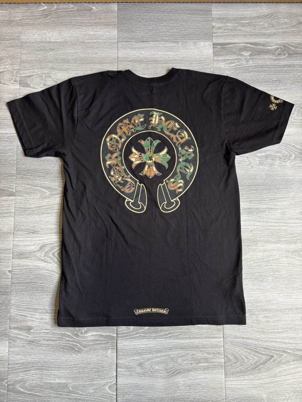 Chrome Hearts Chrome Hearts Camo Horseshoe Tee Size US L / EU 52-54 / 3 - 2 Thumbnail