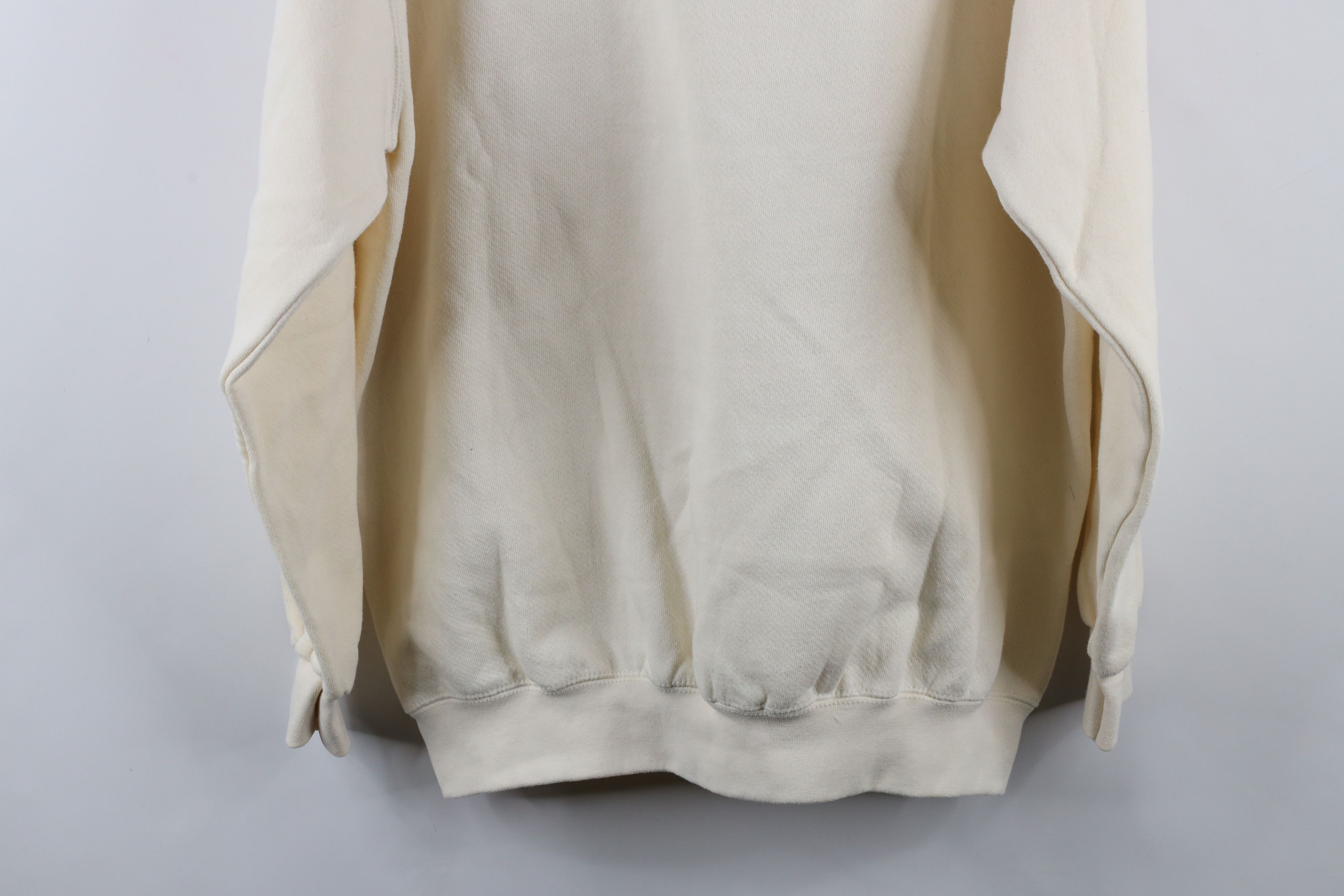 Vintage Vintage 90s Toledo Animal Shelter Crewneck Sweatshirt Cream Size US XL / EU 56 / 4 - 10 Thumbnail