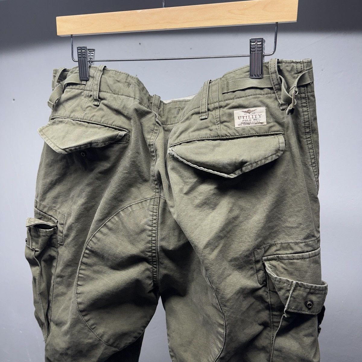 Polo Ralph Lauren Polo Ralph Lauren Surplus Classic Fit Cargo Pants 36x34 Size US 36 / EU 52 - 4 Thumbnail