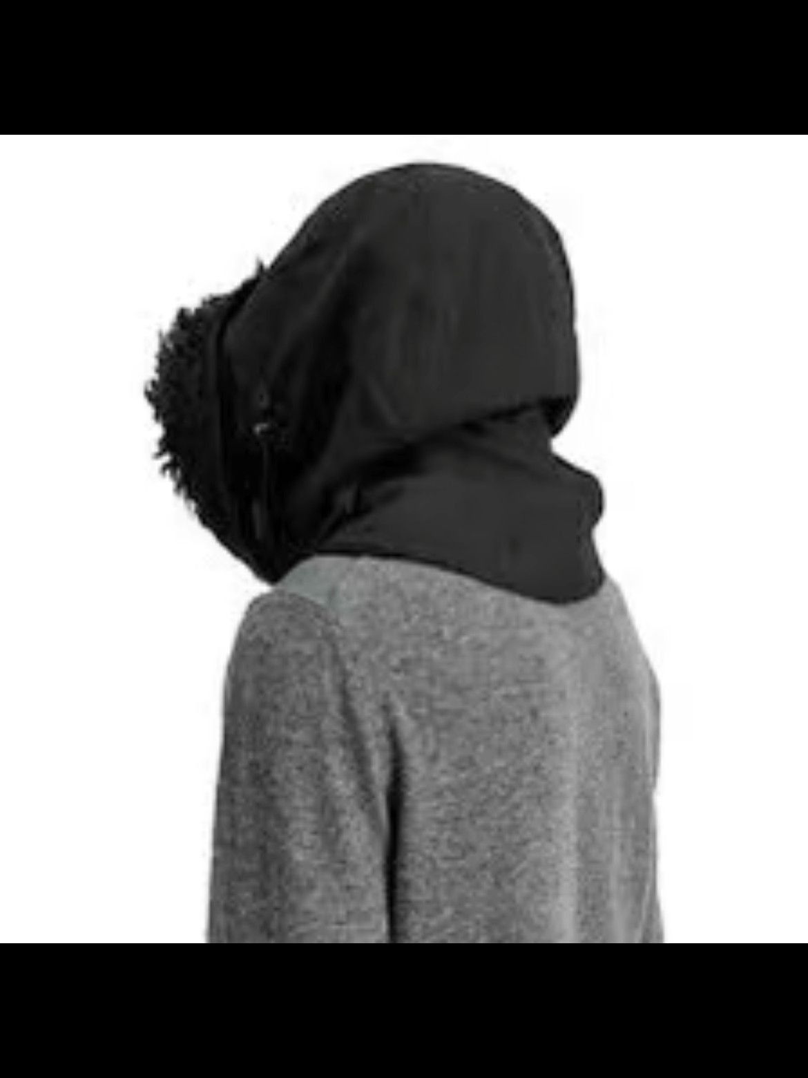 Comme des Garcons SHIRT Comme Des Garcons Shirt 22AW Hood Hat-2508 Size ONE SIZE - 2 Thumbnail