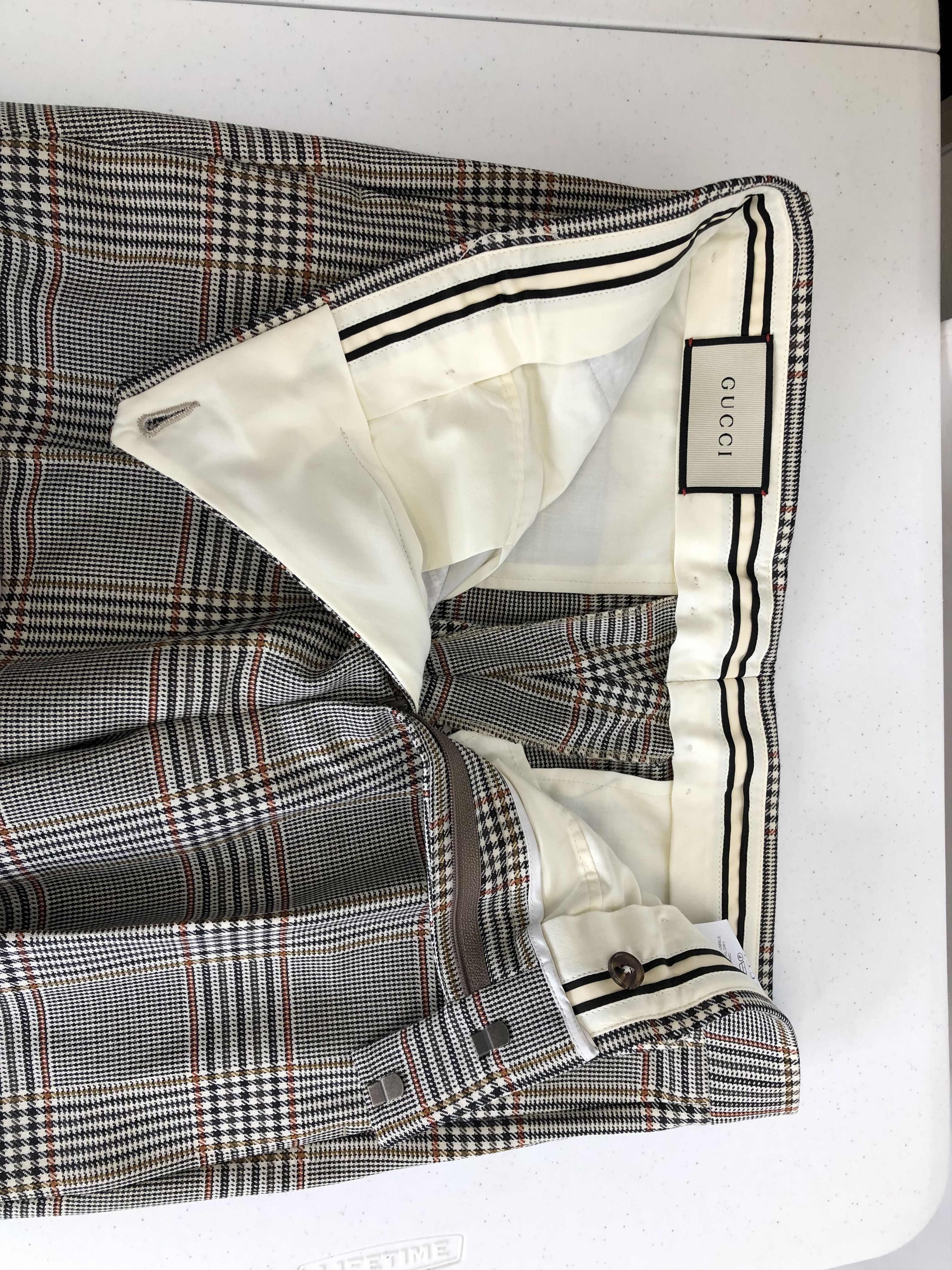 Gucci Gucci Men's 3 Piece Suit Size 50R - 12 Thumbnail