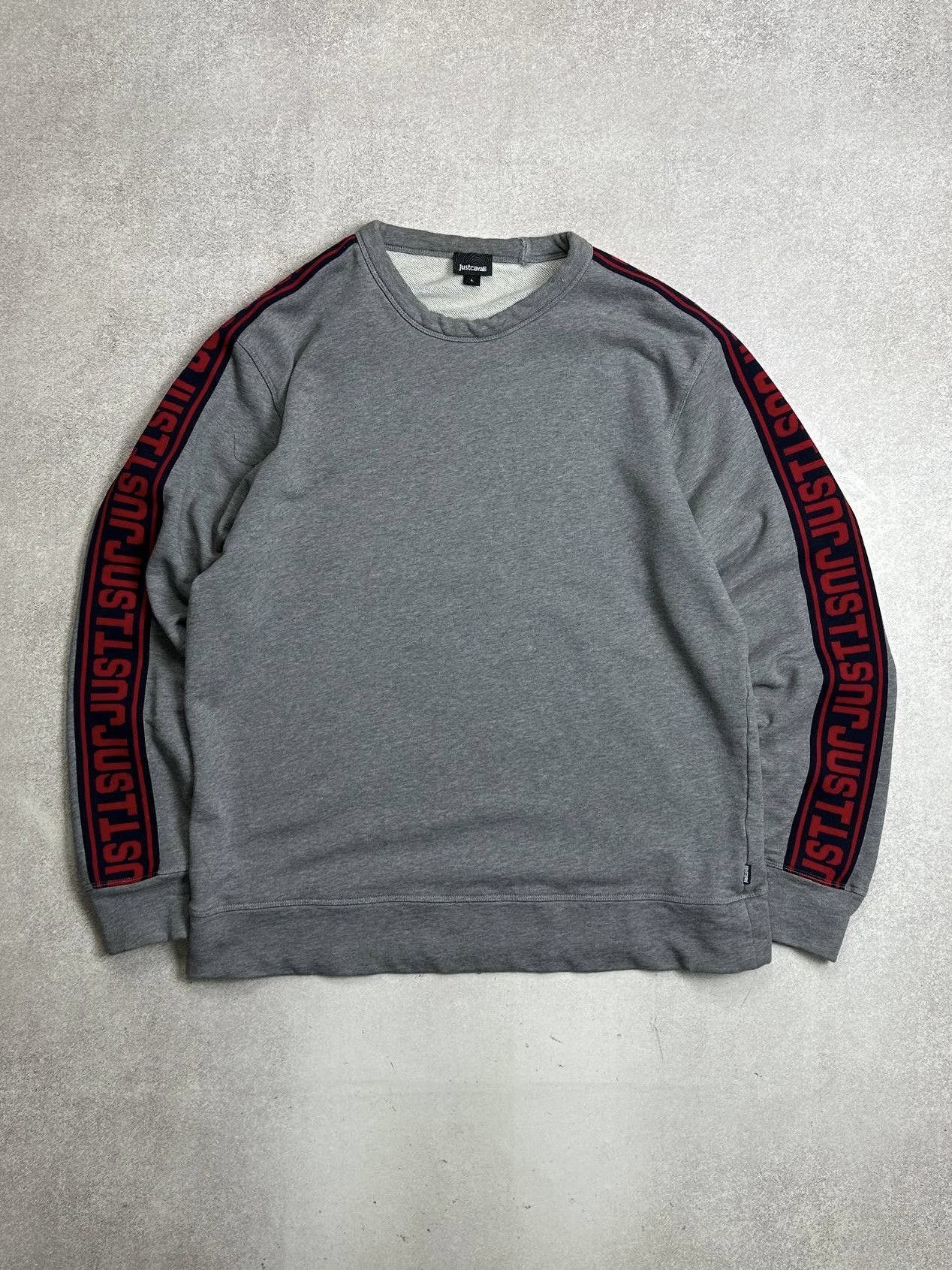 Roberto Cavalli Vintage Roberto Cavalli Gray Sweatshirt Mens XL Size US L / EU 52-54 / 3 - 1 Thumbnail