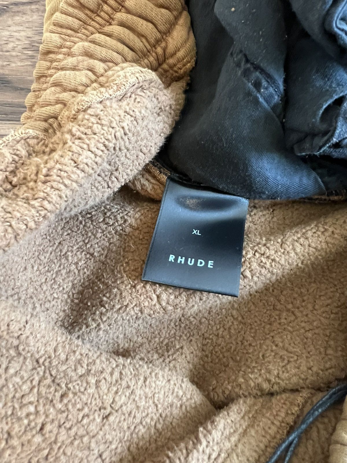 Rhude Rhude Sundry Camel Wide Leg Sweatpants Size US 38 / EU 54 - 10 Thumbnail