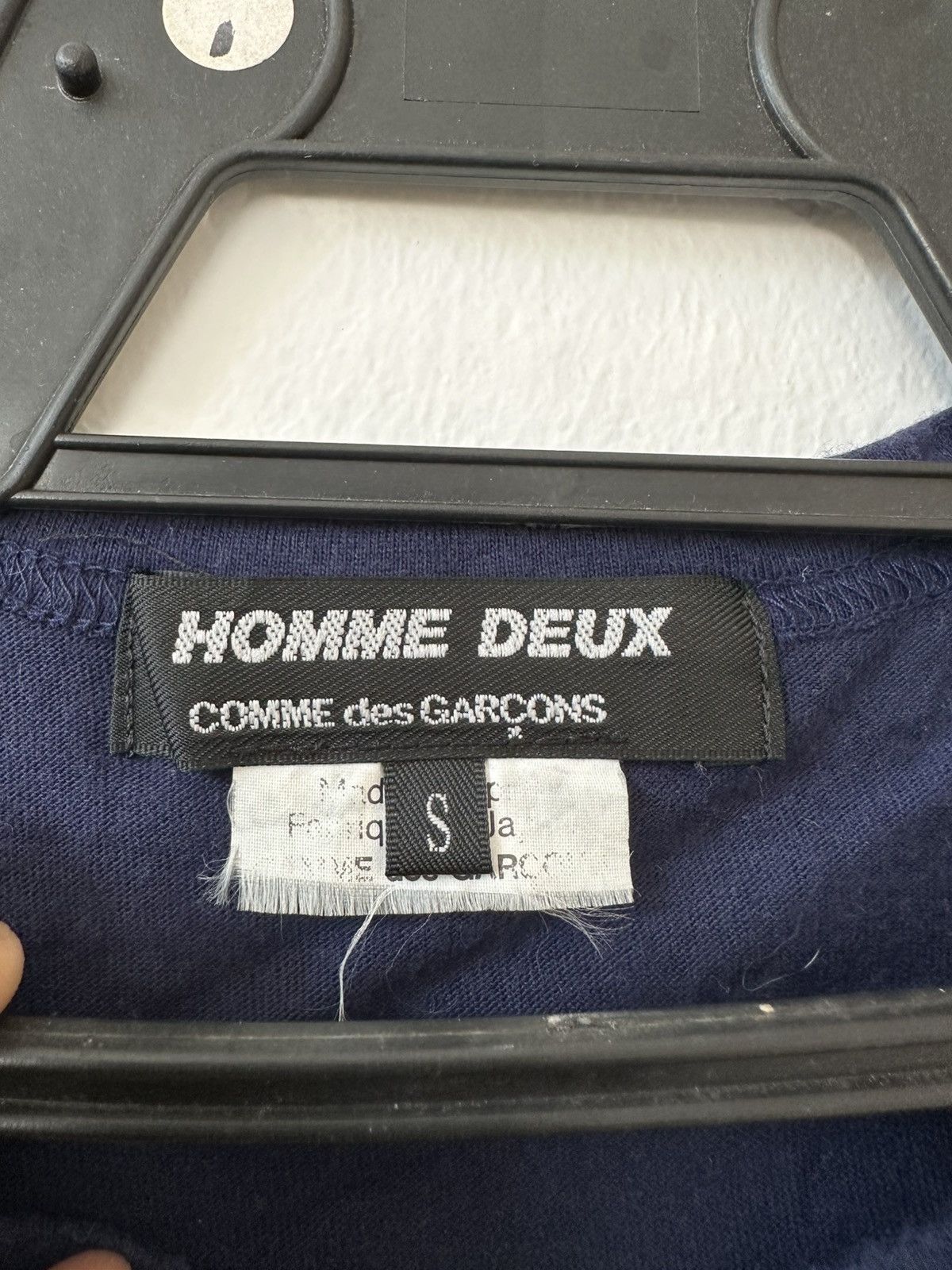 Comme des Garcons Homme Deux Vintage Comme des Garcons Homme Deux Tshirt Size US S / EU 44-46 / 1 - 3 Thumbnail