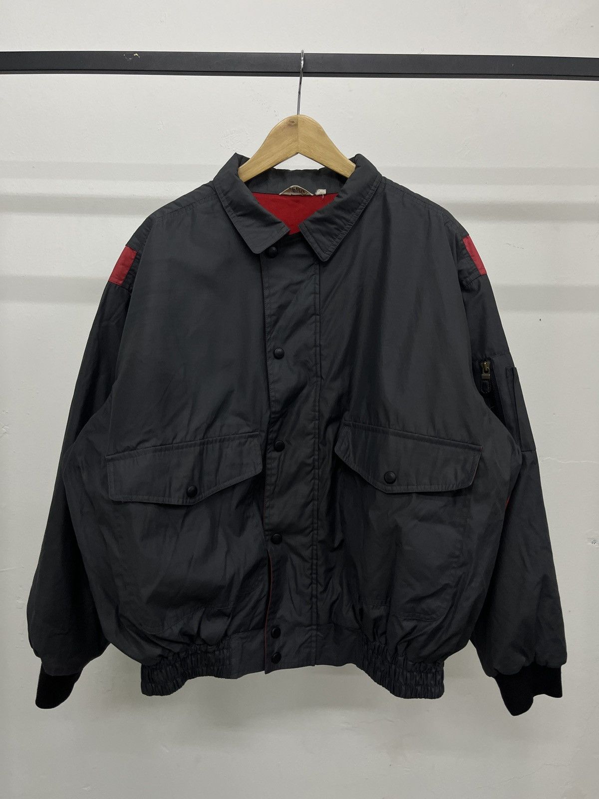 Japanese Brand Mitsubishi Motors Technical Staff JDM vintage jacket Size US L / EU 52-54 / 3 - 3 Thumbnail