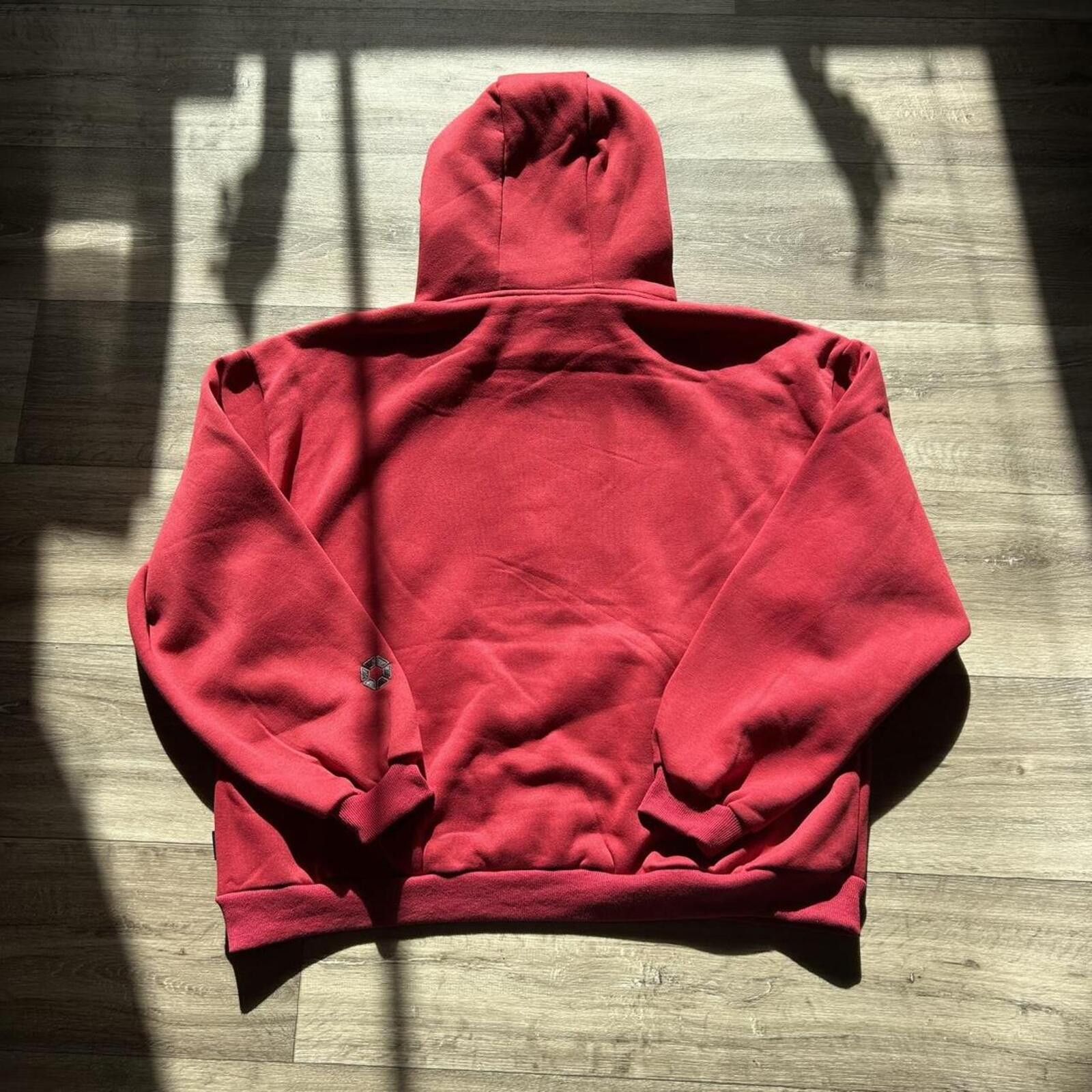 Southpole Vintage y2k Southpole Red Boxy Embroidered Hoodie NWT XL Size US XL / EU 56 / 4 - 4 Thumbnail