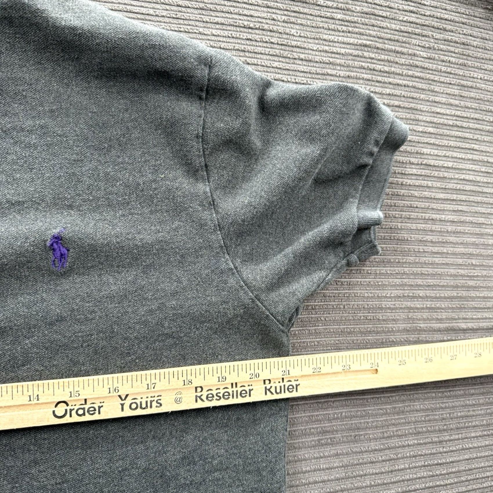 Ralph Lauren VINTAGE Polo Ralph Lauren Polo Shirt Men L Gray Cotton Golf Preppy Casual Size US L / EU 52-54 / 3 - 4 Thumbnail