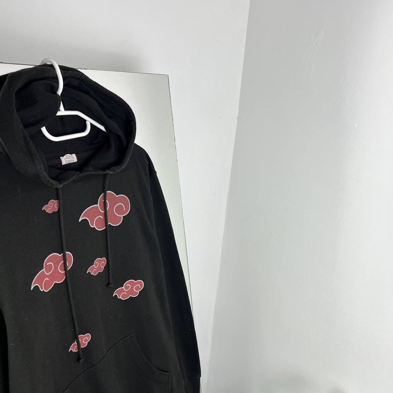 Anime Naruto Akatsuki Anime Y2k Hoodie Black Art Size US M / EU 48-50 / 2 - 2 Thumbnail