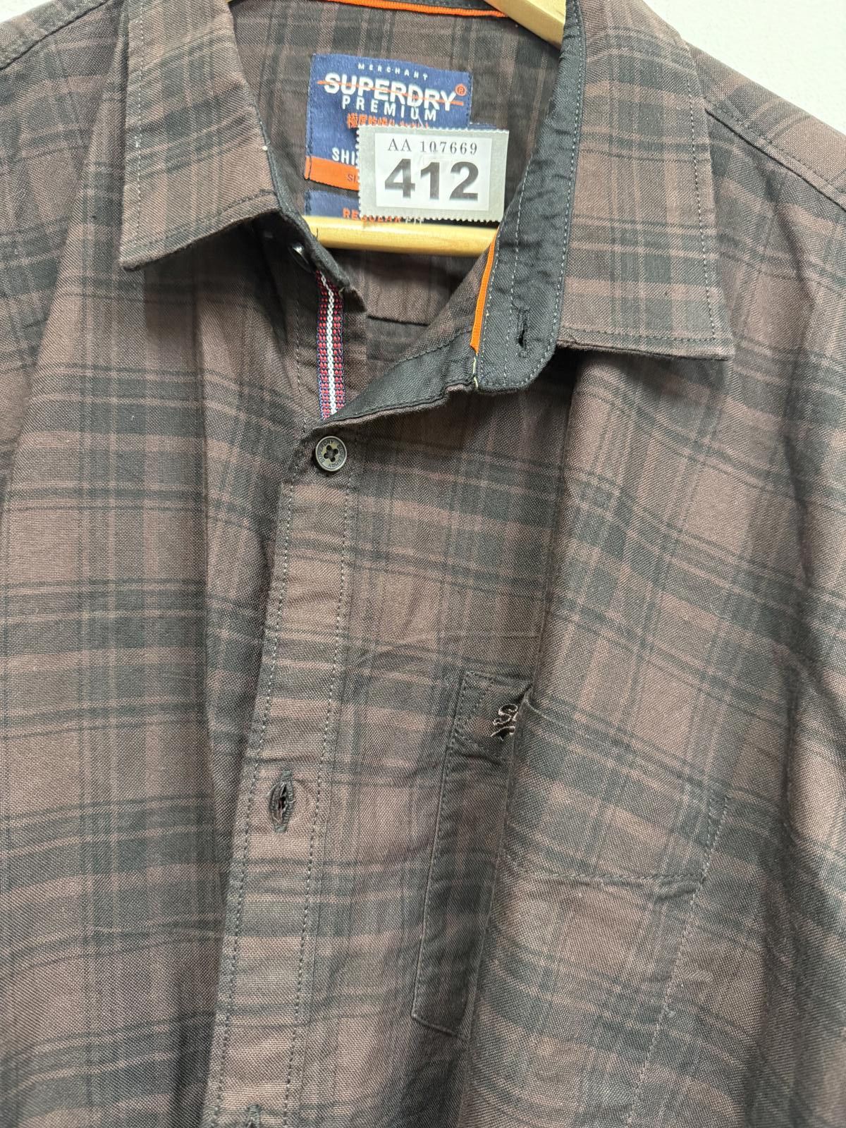 Superdry Superdry Premium Men's Casual Shirt Size XX-Large Regular 3X Size US XXL / EU 58 / 5 - 3 Thumbnail
