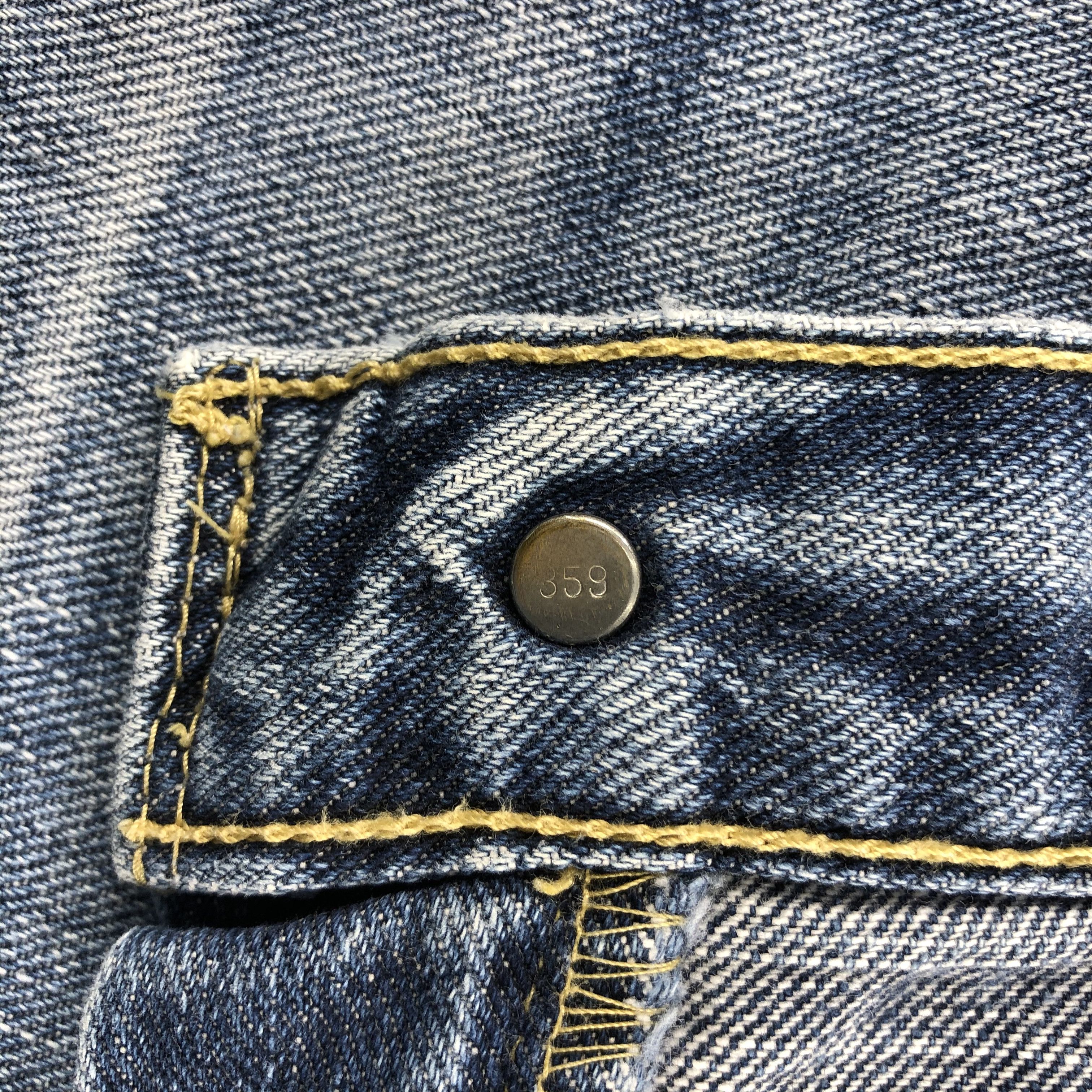 Levi's × Vintage Vintage 90s Blue Wash Levis 533 Jeans-JM2187 Size US 31 - 9 Thumbnail