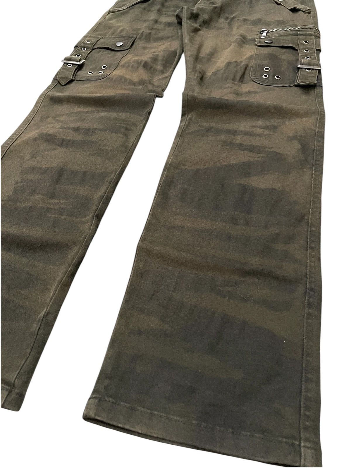 Japanese Brand × Tornado Mart × semanticdesign Semantic Design Japan Bondage Camo Cargo Pants Size US 34 / EU 50 - 6 Thumbnail