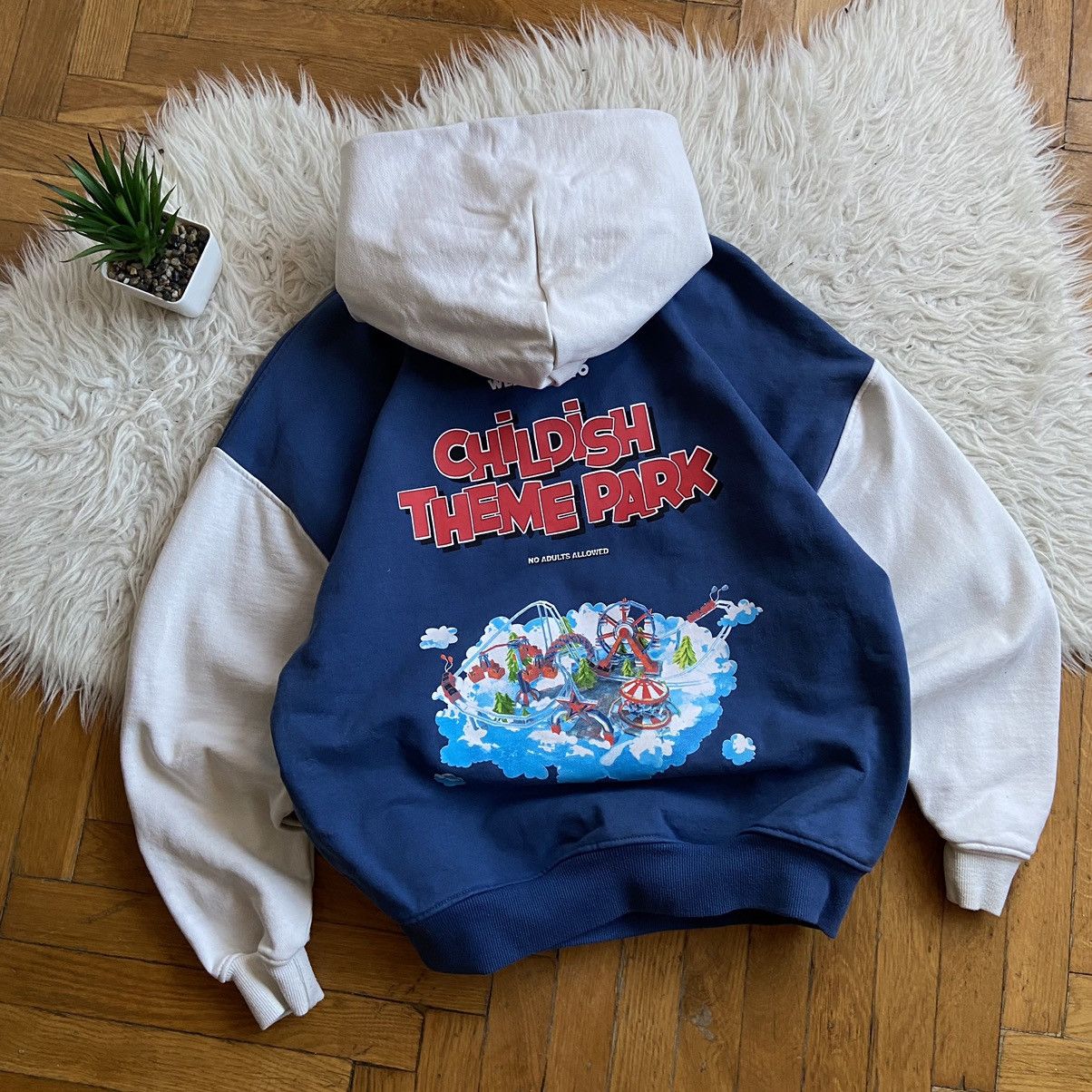 CHILDS 📌 Vintage Baggy Childish Theme Park Skategang Hoodie Size US S / EU 44-46 / 1 - 10 Thumbnail