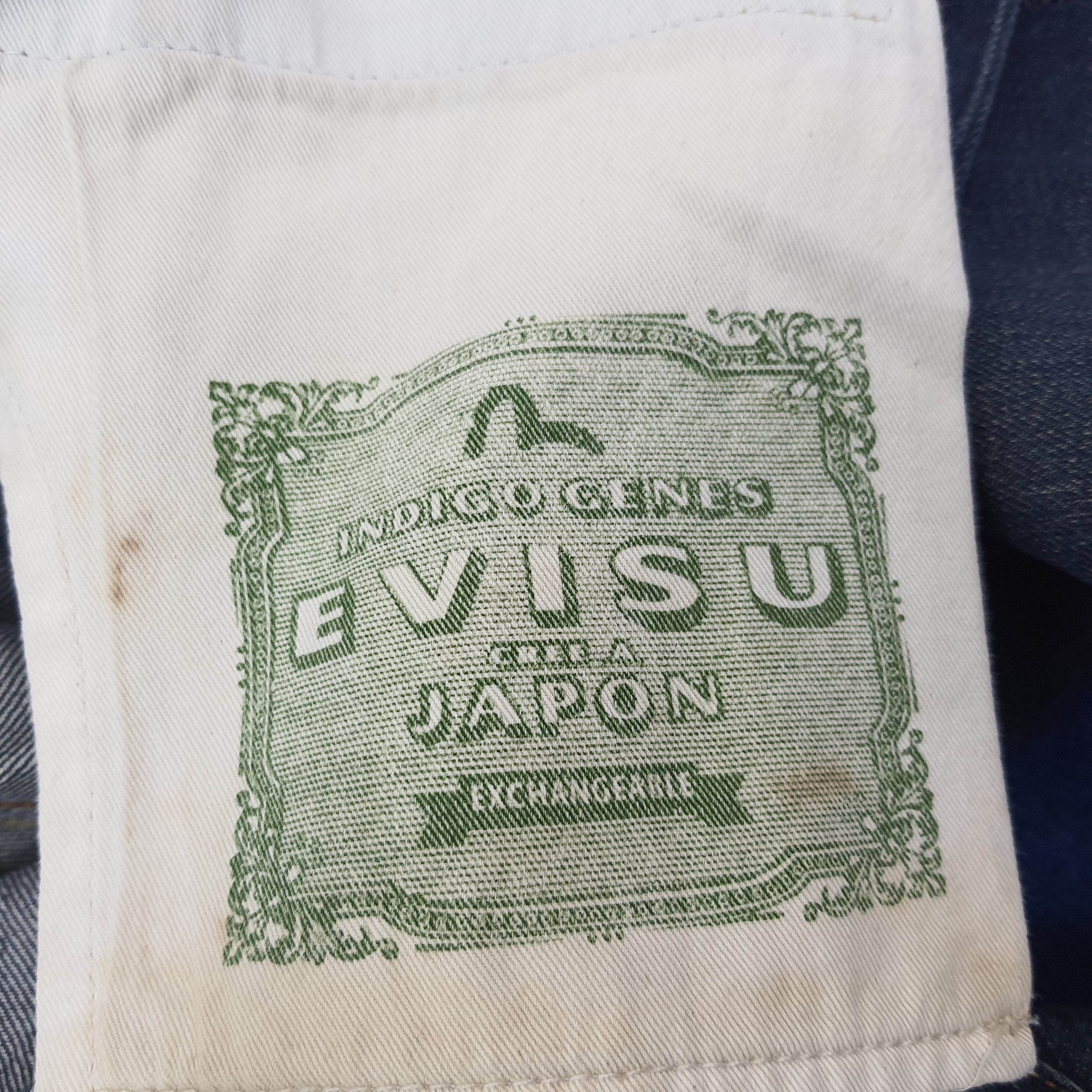 Japanese Brand × Vintage Vintage Evisu Salvadge Japan Custom Daicock Jeans C217N24 Size US 36 / EU 52 - 9 Thumbnail