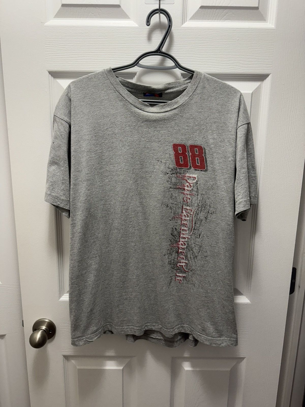 NASCAR × Vintage NASCAR Dale Earnhardt Vintage 88 Racing Shirt Grey Size US XL / EU 56 / 4 - 1 Thumbnail