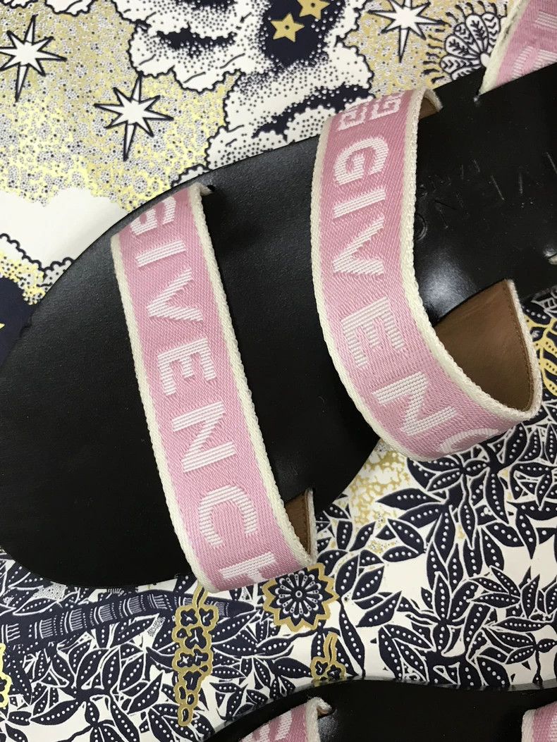 Other Givenchy Sise36 Pink logo magic tape strap sandals, size 36 Size US 7 / EU 40 - 4 Thumbnail
