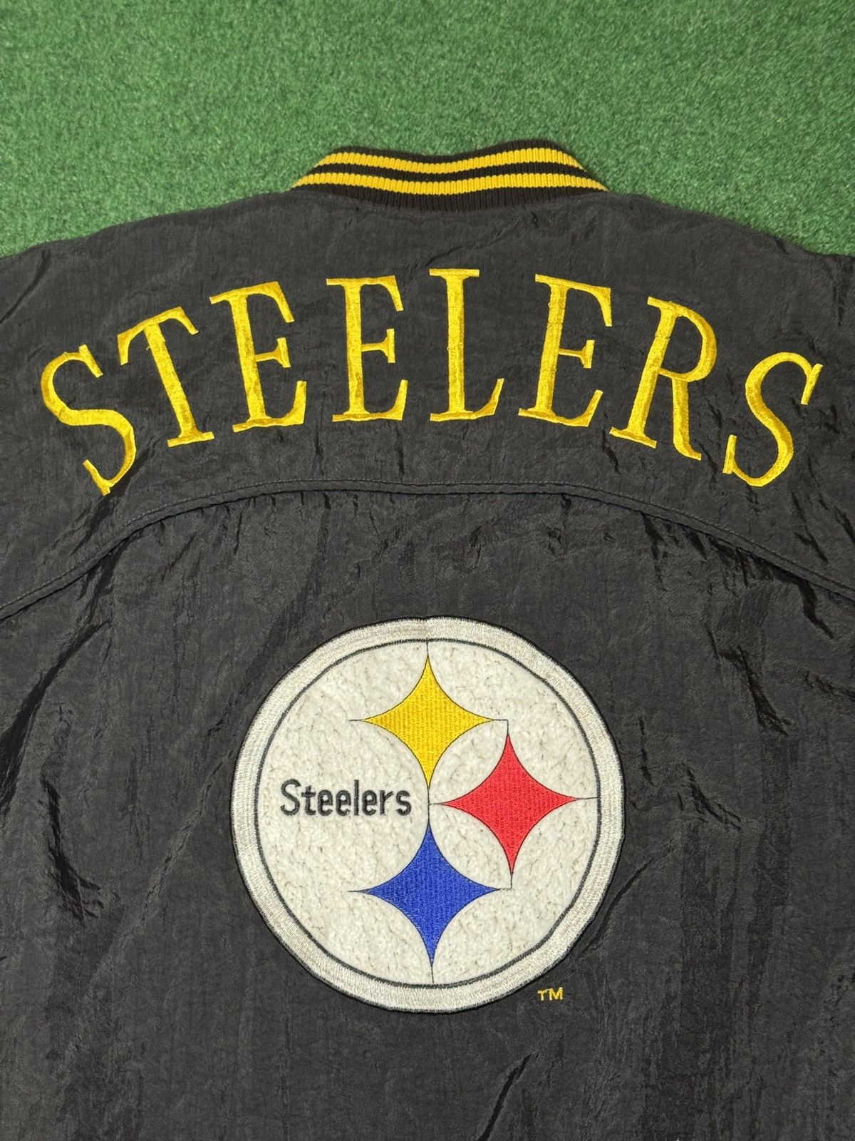 Nutmeg Vintage 90s Pittsburgh Steelers Nutmeg Starter Retro Jacket Size US XL / EU 56 / 4 - 2 Thumbnail