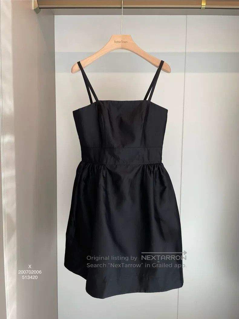 Fendi Fendi Black wool strapless dress Size S / US 4 / IT 40 - 1 Thumbnail